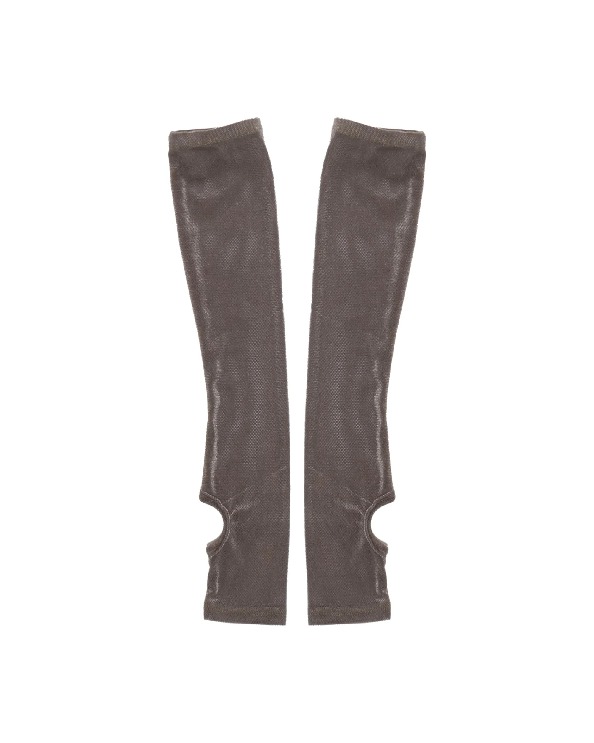 MESH VELOUR STIRRUP SOCKS - ORCHID