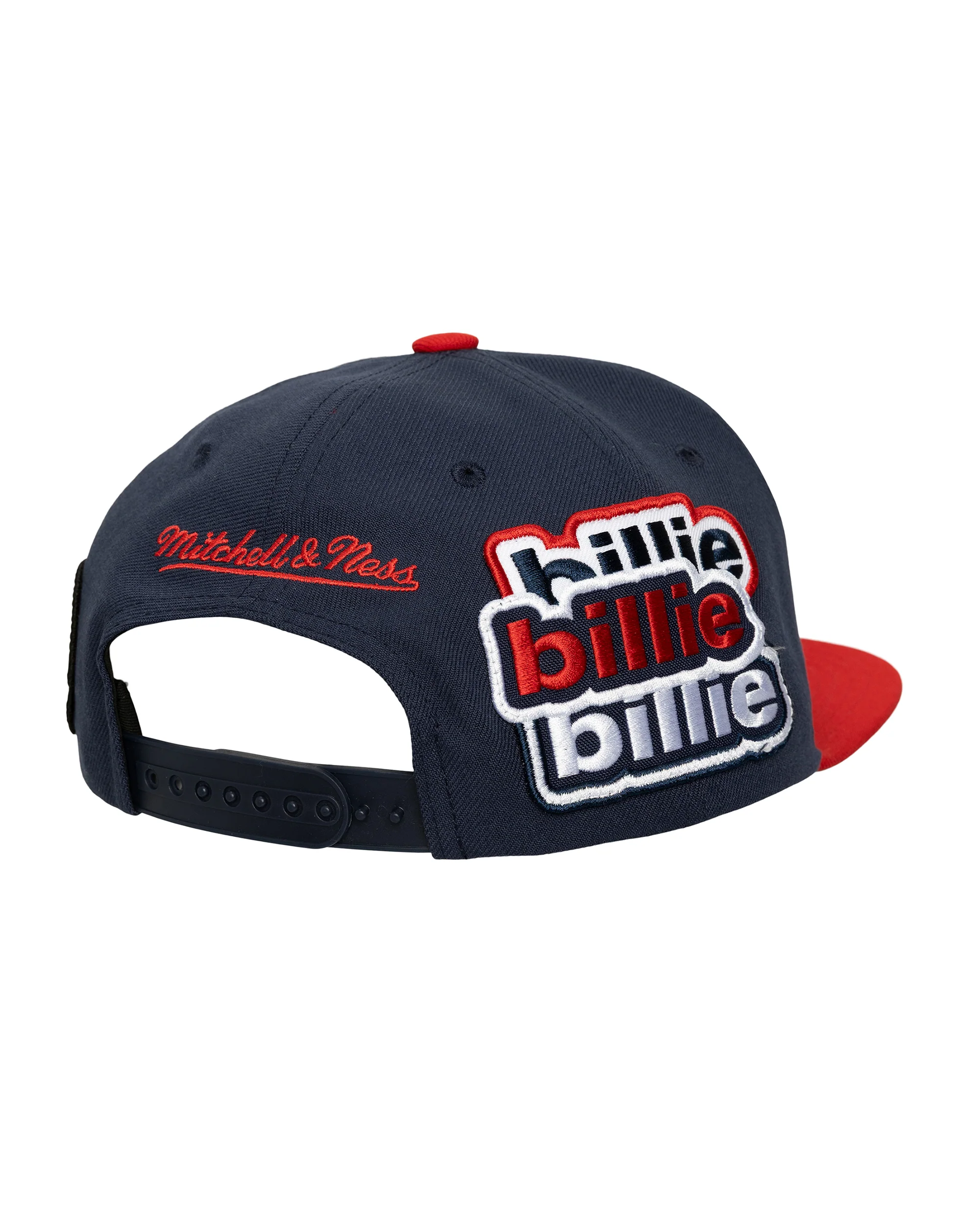 Mitchell & Ness x Billie Eilish New Jersey Nets  NBA B.E. Patch Snapback - Image 4