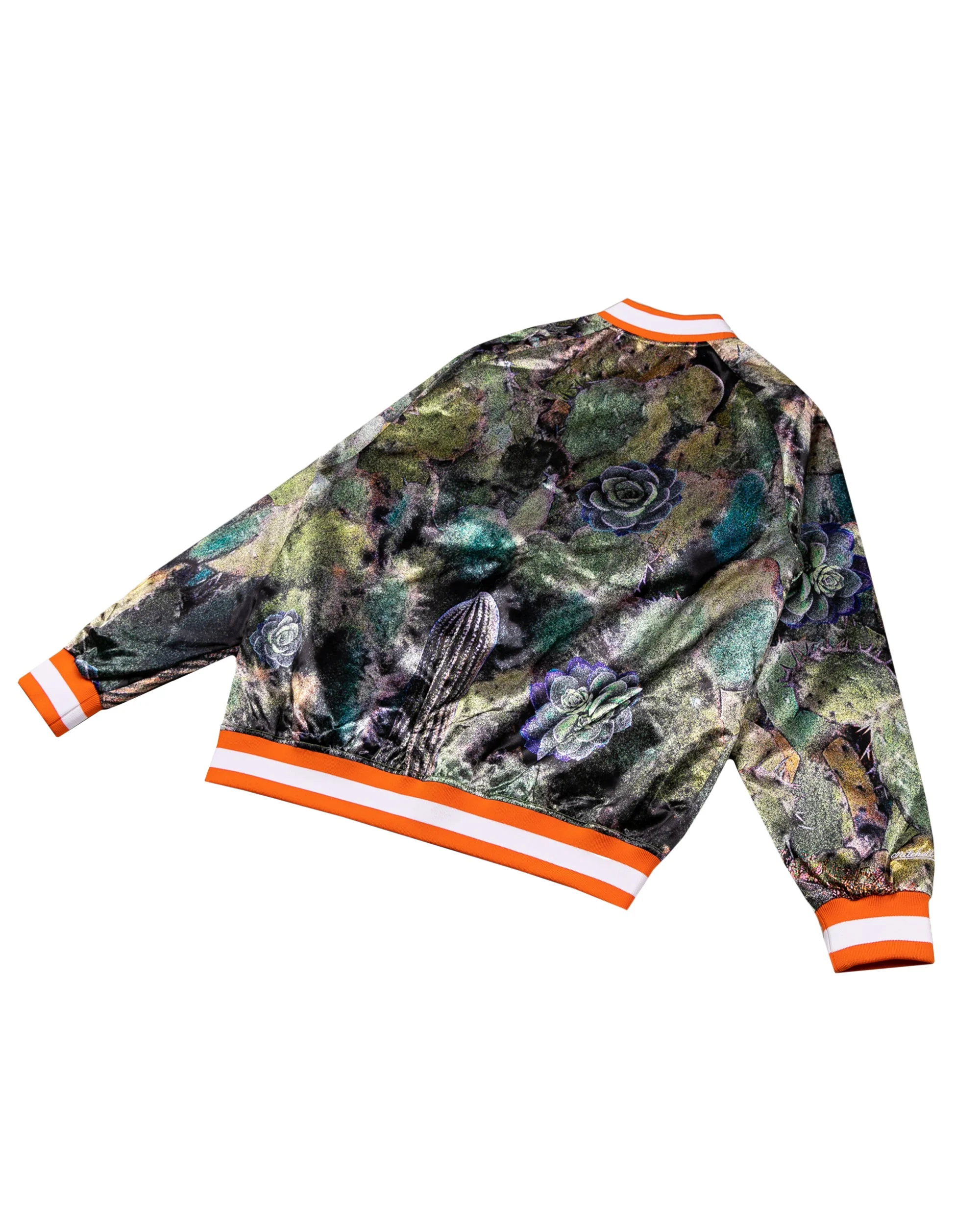 MITCHELL & NESS X SALEHE NY VARSITY BOMBER JACKET CAMO - Image 7