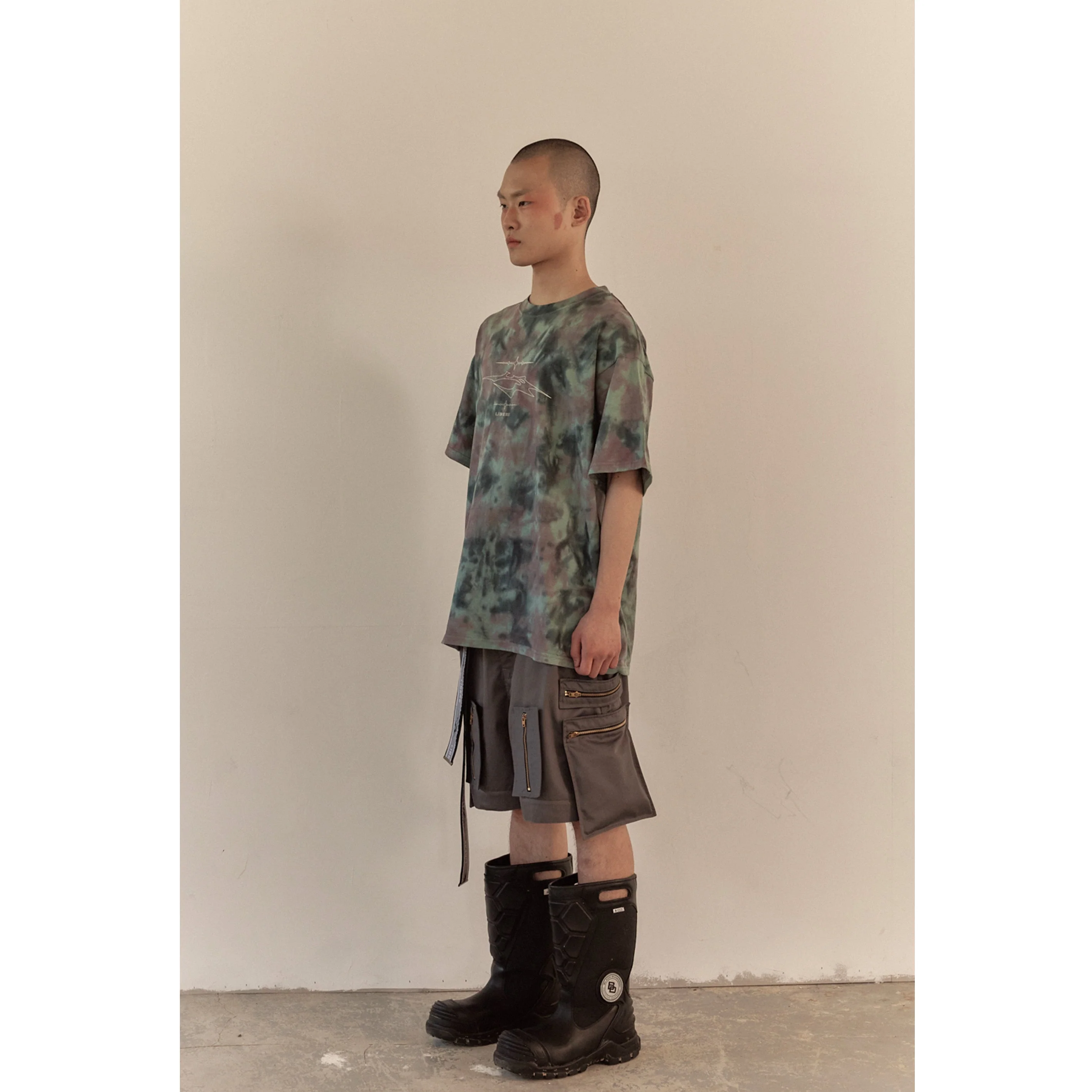 MULTI ZIP POCKET PANTS / CHARCOAL - Image 27