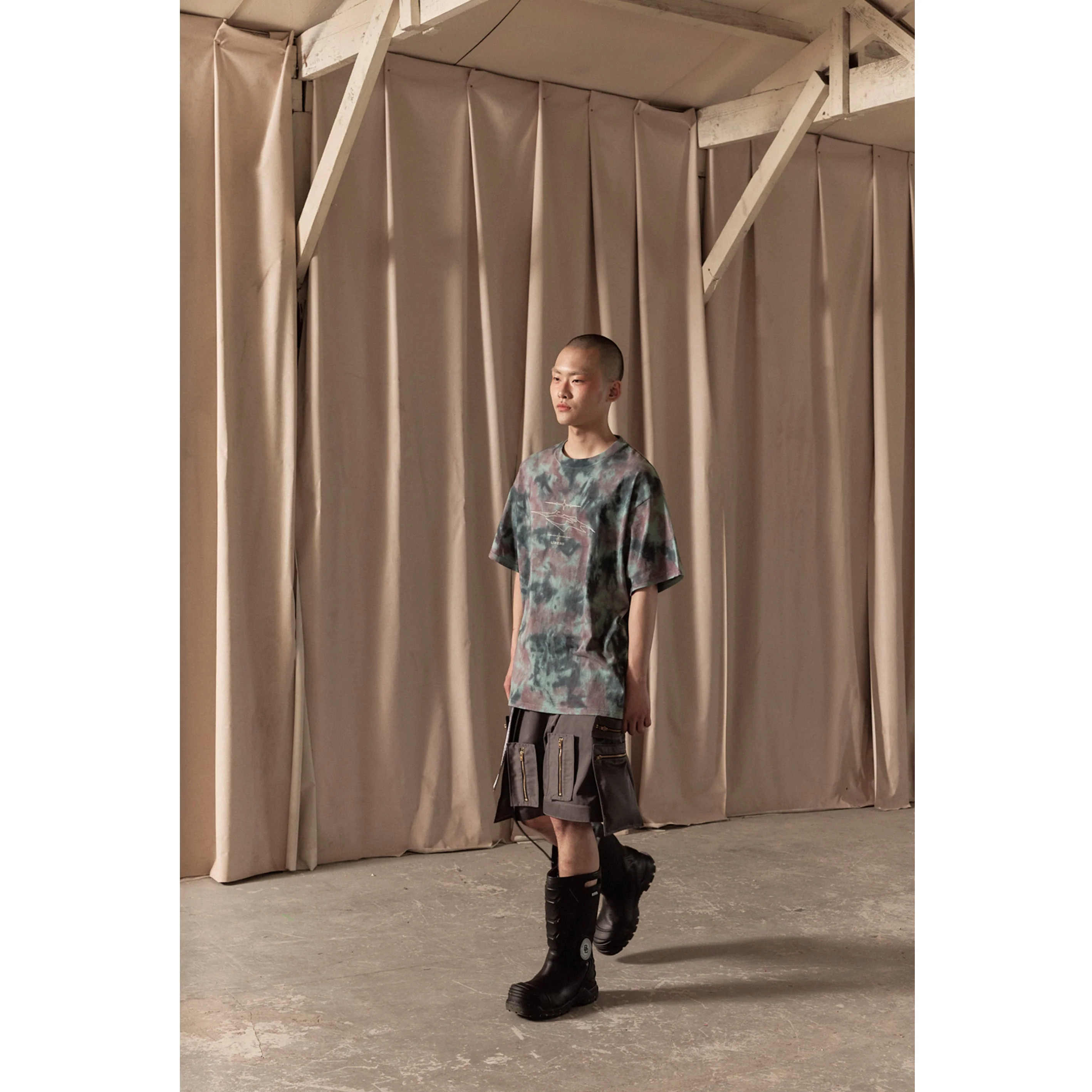 MULTI ZIP POCKET PANTS / CHARCOAL - Image 31