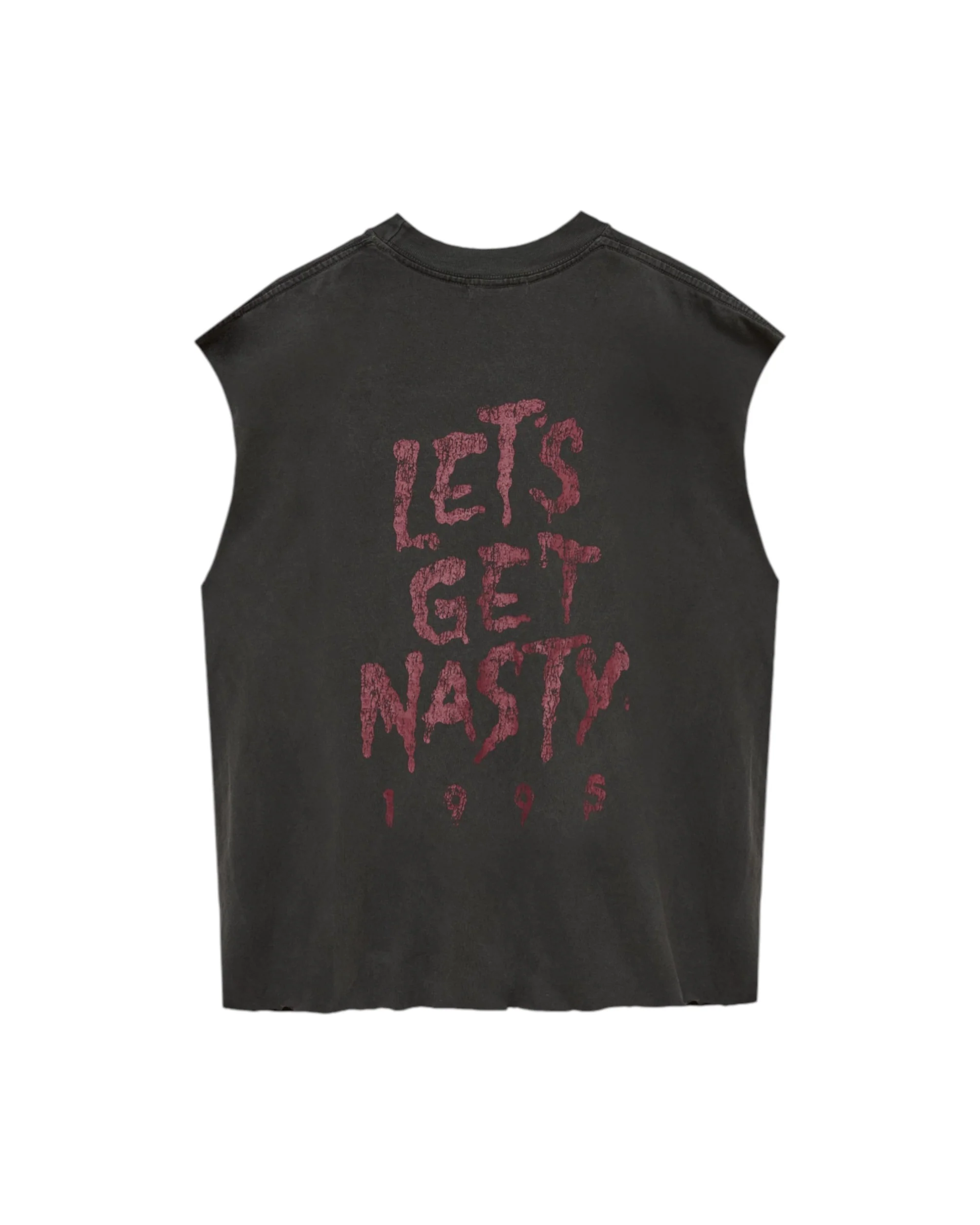 Nas 'Tee' Sleeveless -Black - Image 3