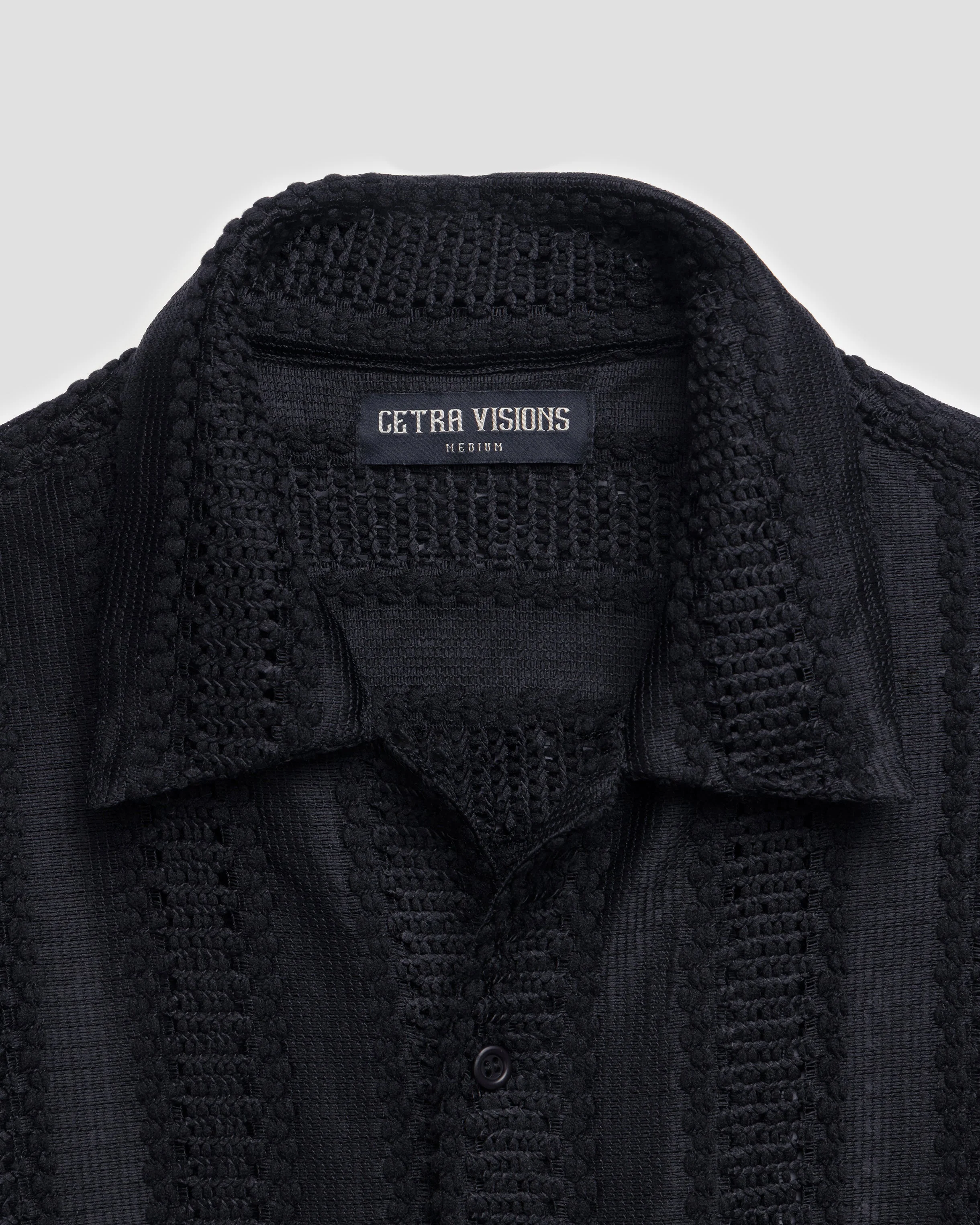 NIGHT BLACK KNIT SHIRT - Image 10