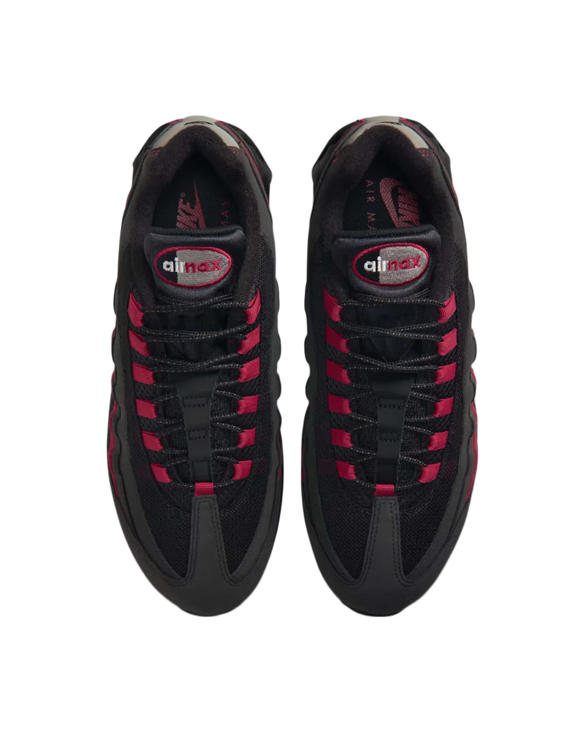 Nike Air Max 95 OG - Black/Team Crimson/Wolf Grey - Image 3