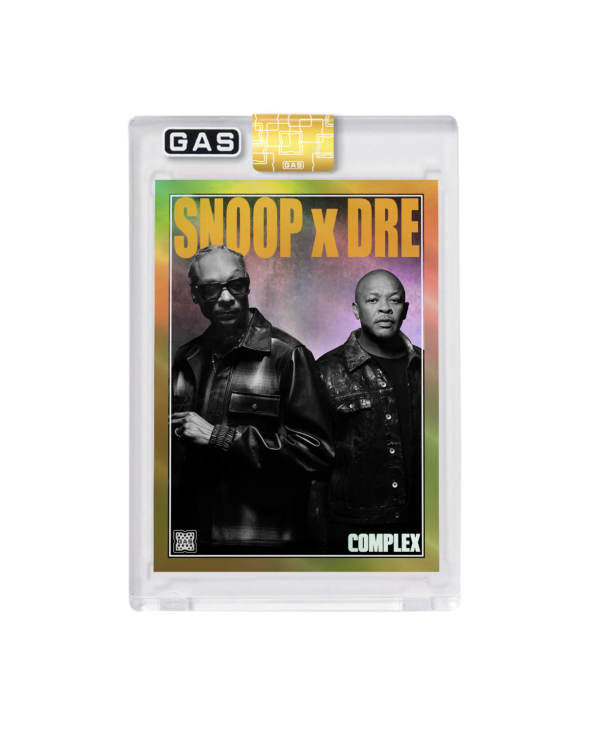 Open Edition Snoop Dogg x Dr. Dre Complex Cover x GAS Trading Card - Image 5