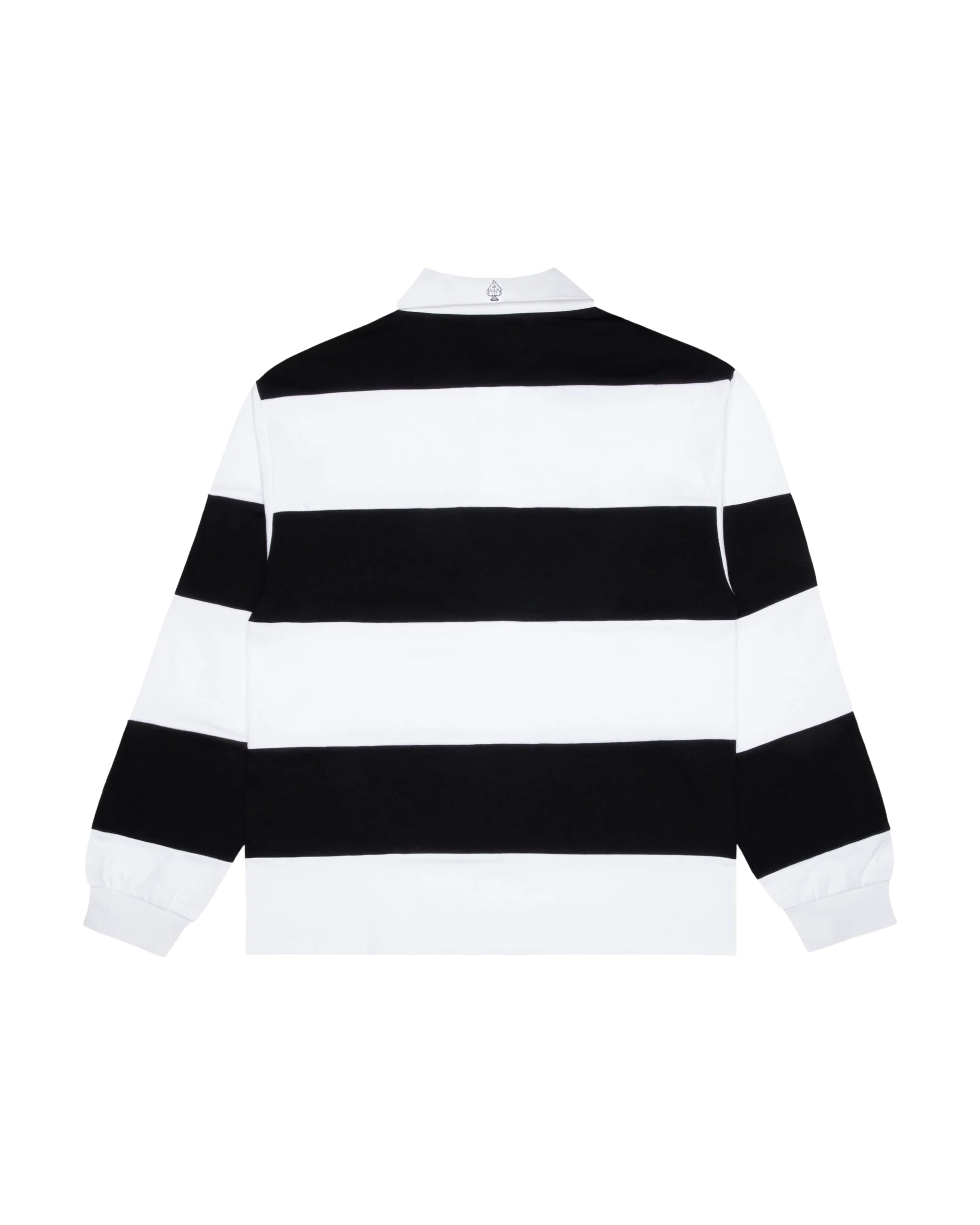 OTA Black/White Seeing Sounds Rugby Polo L/S - Image 2