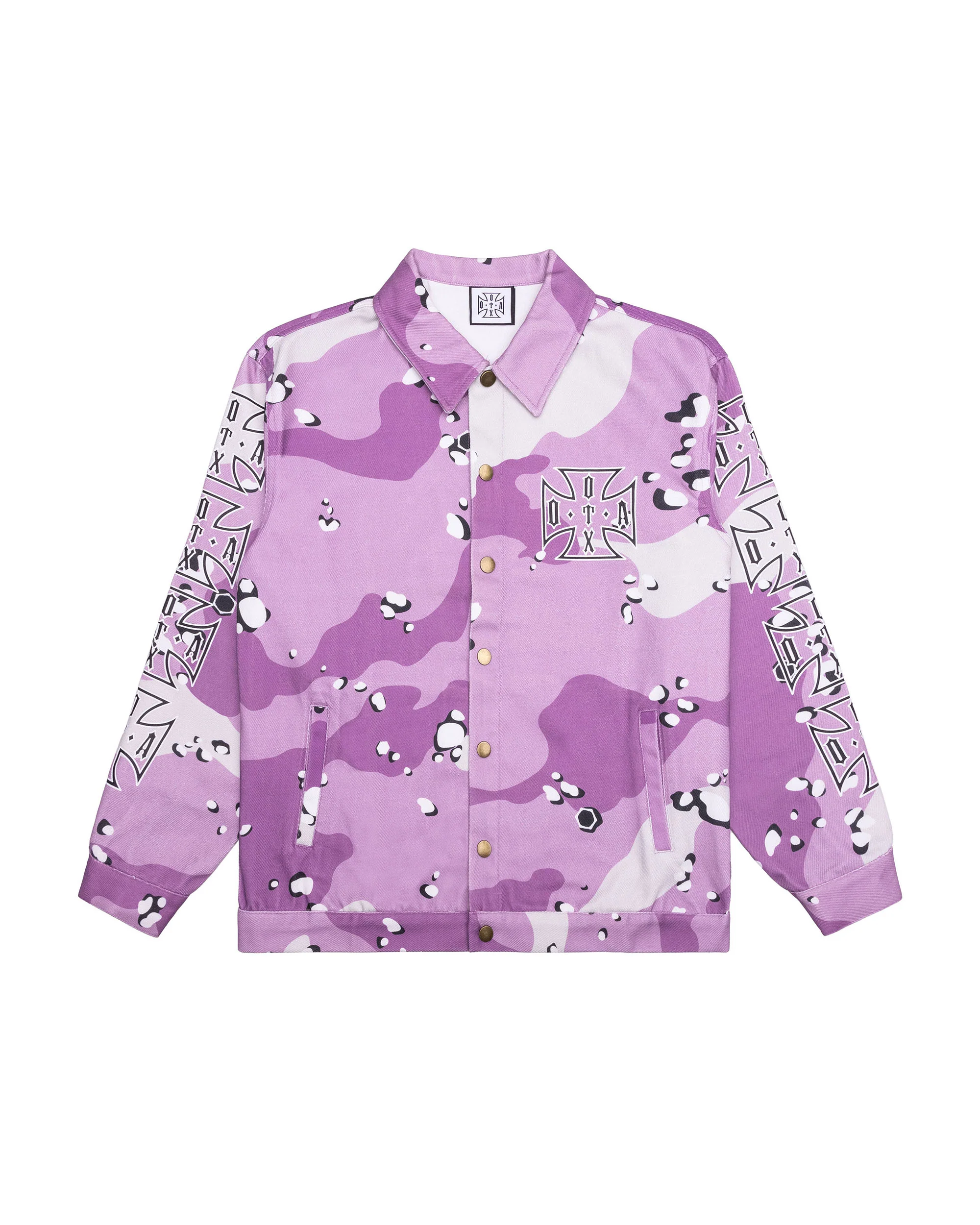 OTA & Shoreline Mafia OTX Boyz Purple Chip Camo Choppa Work Jacket