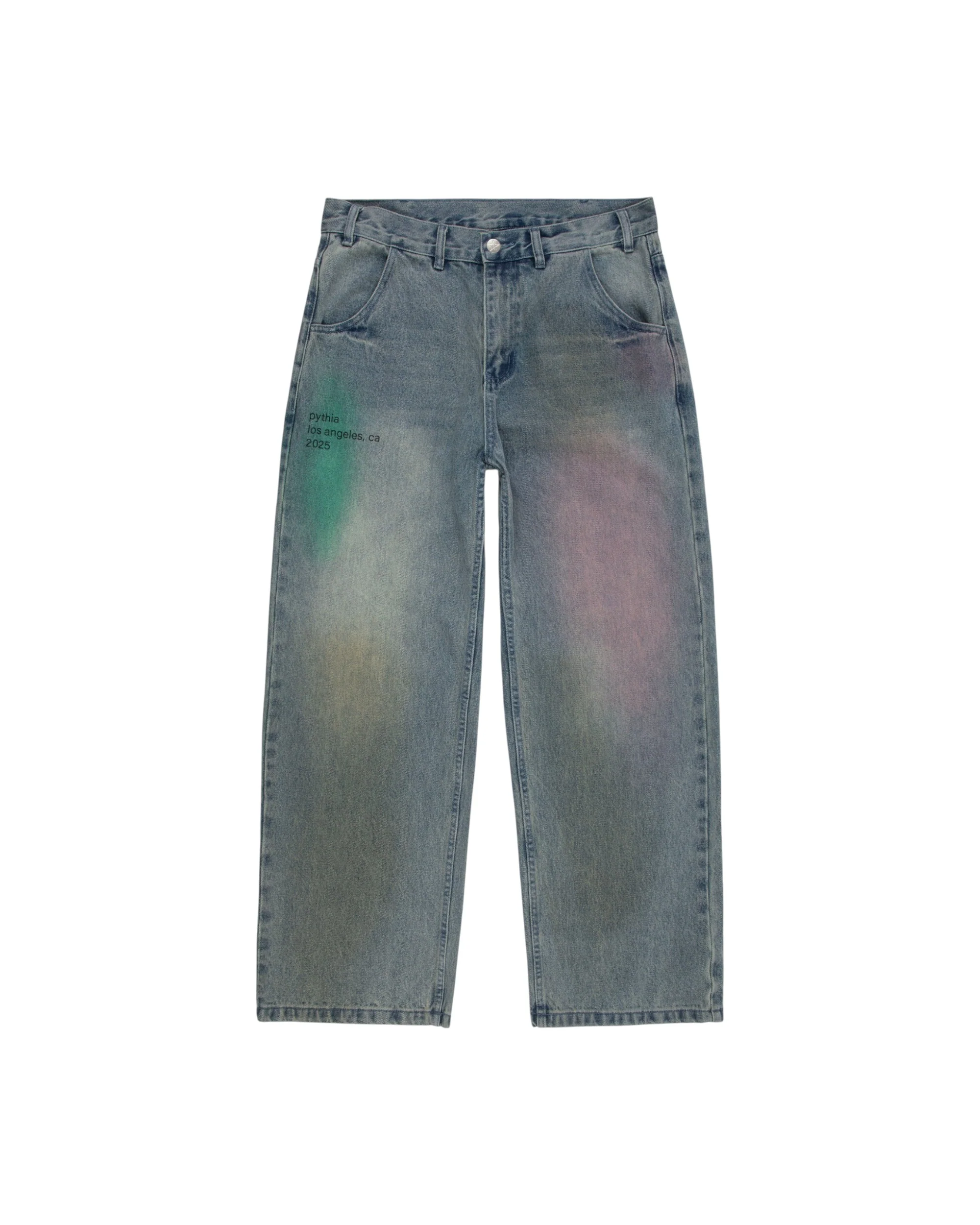 PASTEL BAGGY DENIM JEANS