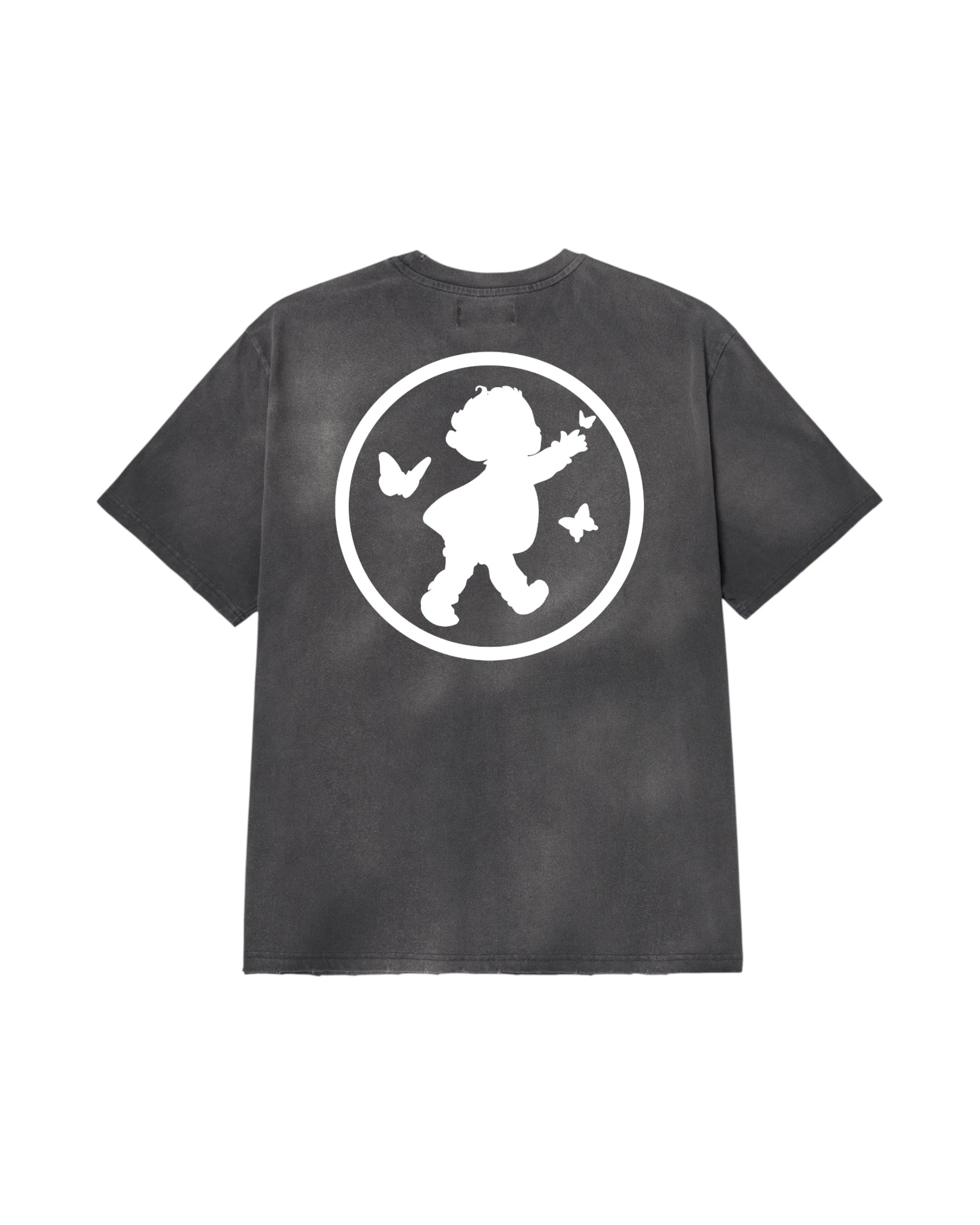 POET SILHOUETTE TEE - FADED BLACK - Image 2