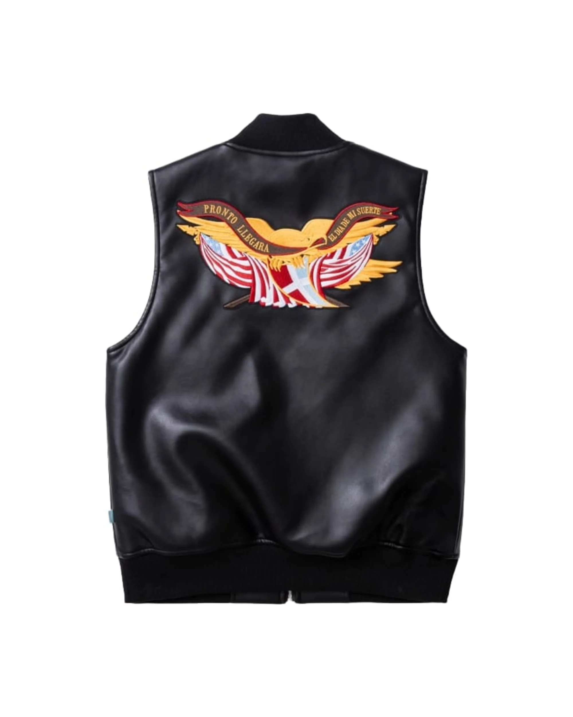 Pronto Llegara Leather Vest - Image 3