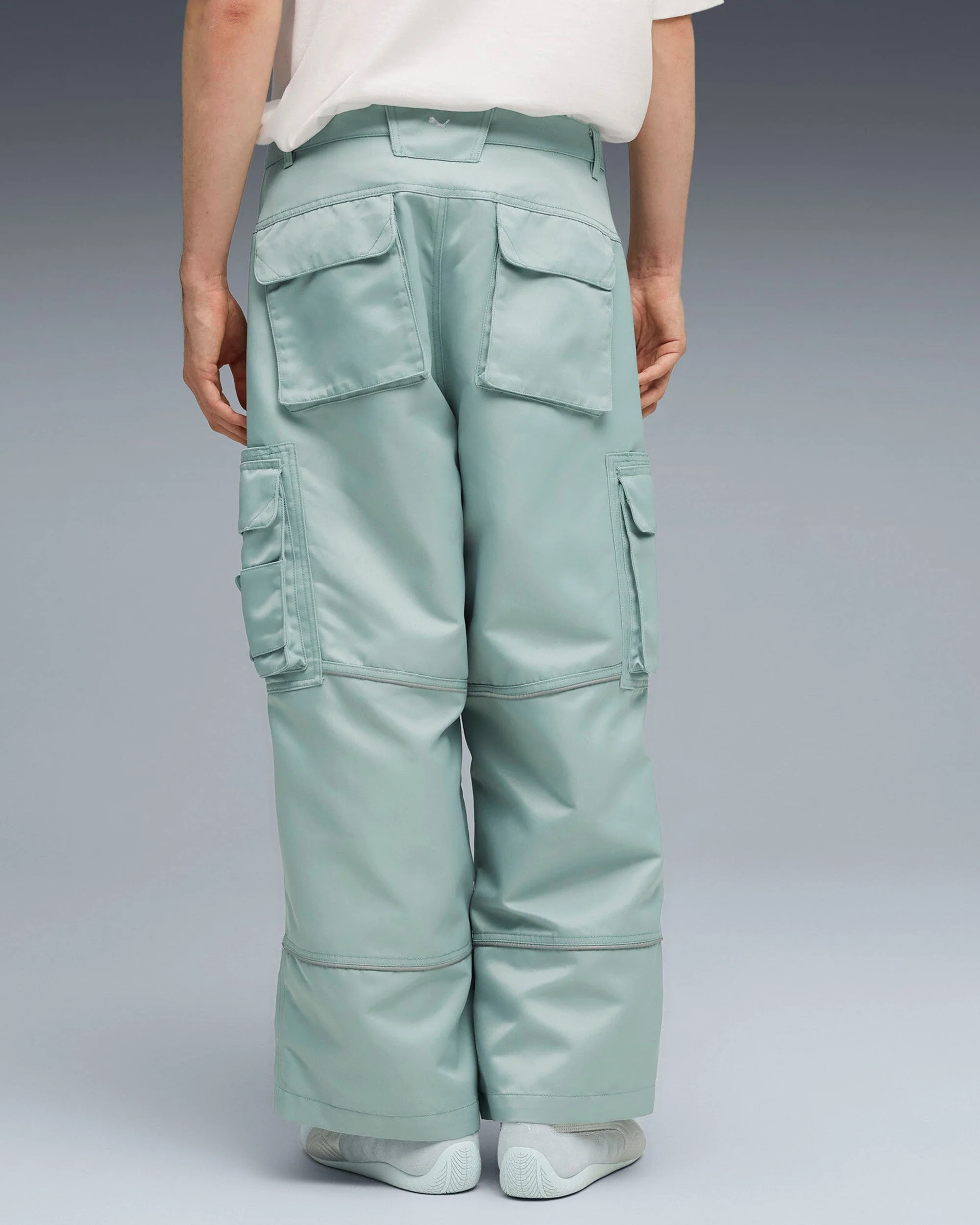 PUMA MMQ SPECIAL ITEMS PUMA GEAR PANTS LIGHT MOSS - Image 4