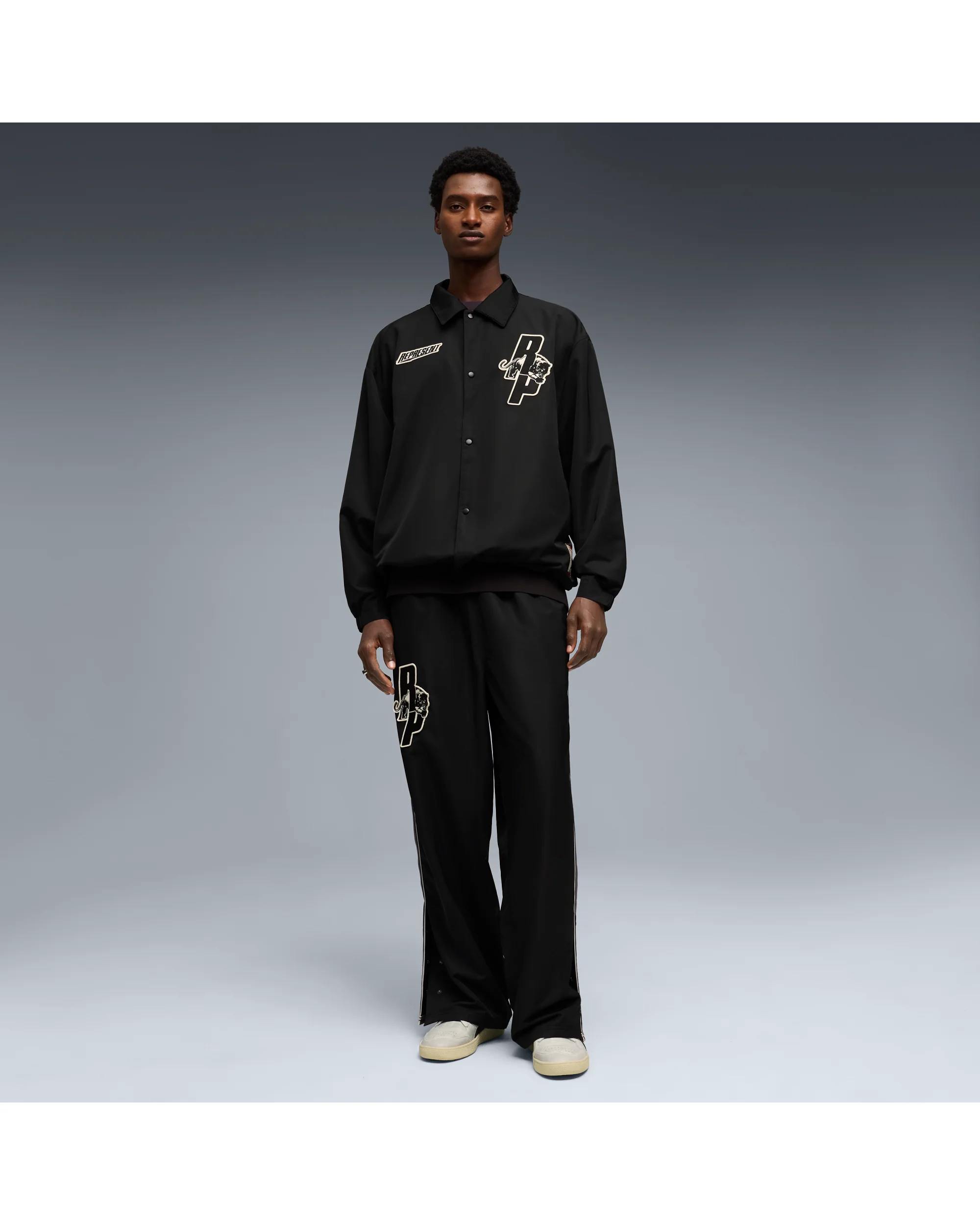 PUMA x REPRESENT MAJESTY - BLACK - Image 3