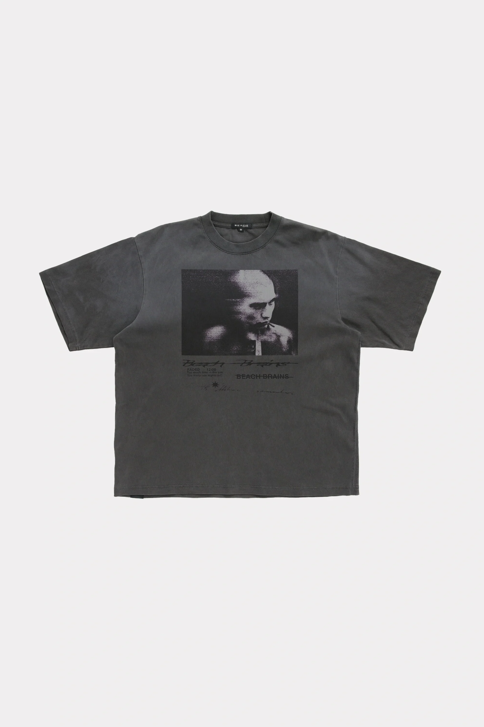 PUNK T-SHIRT - SUN FADED BLACK - Image 3