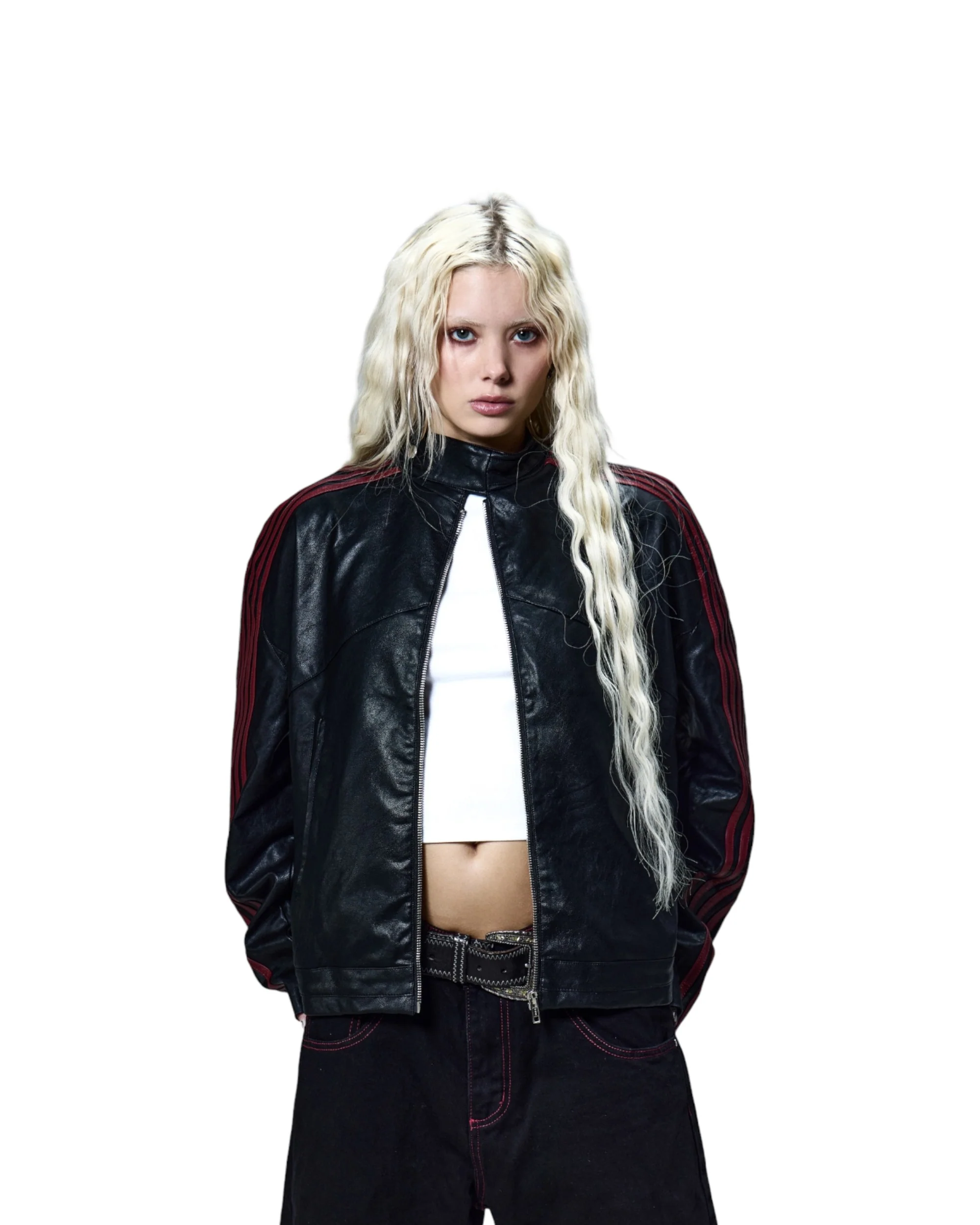 RACING JACKET (BLACK/RED) - Image 5