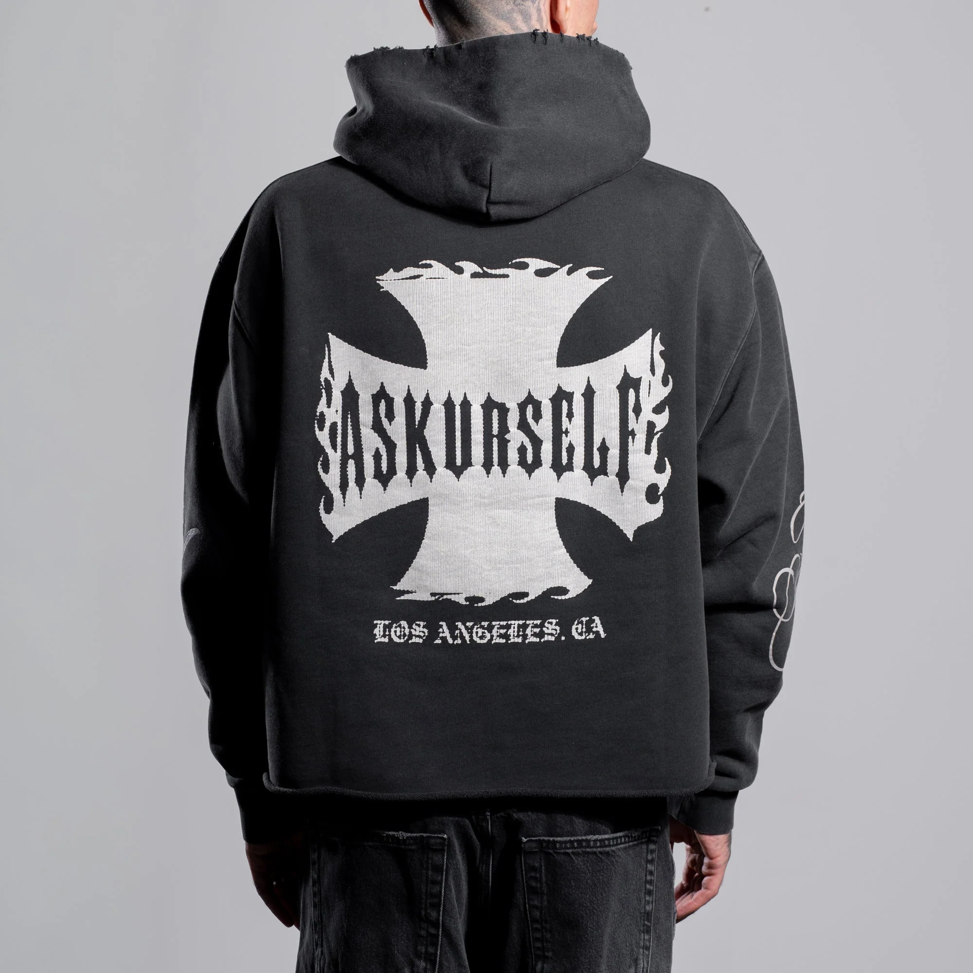 RAW AY CROSS HOODIE - Image 7