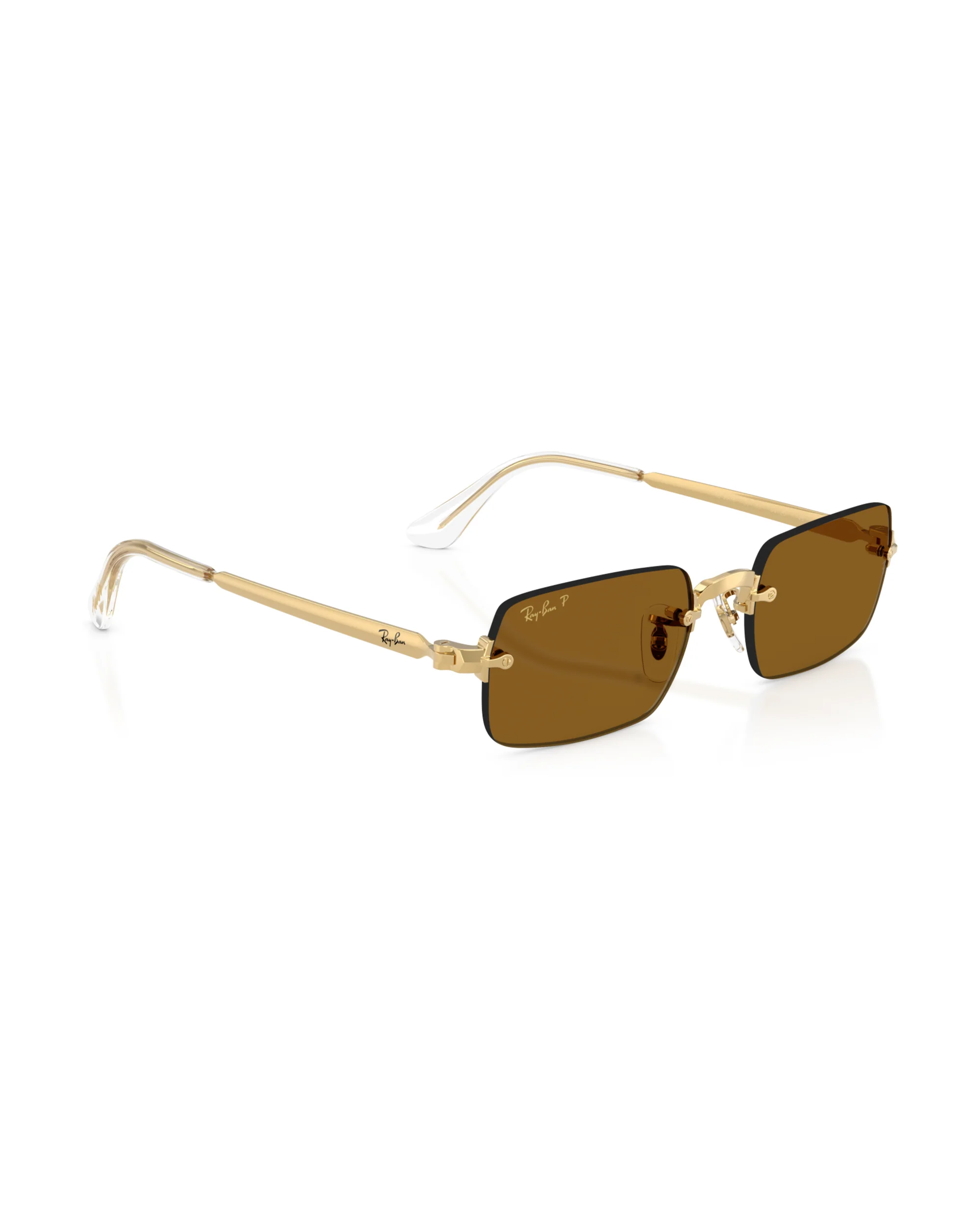 RAY-BAN X A$AP ROCKY RIMLESS PILLOW DARK BROWN POLAR - Image 8
