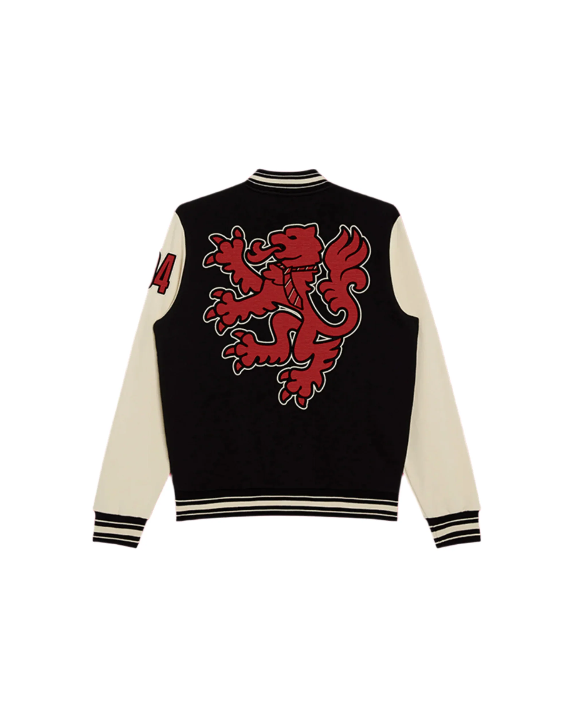 RBD Black Letterman Jacket - Image 2