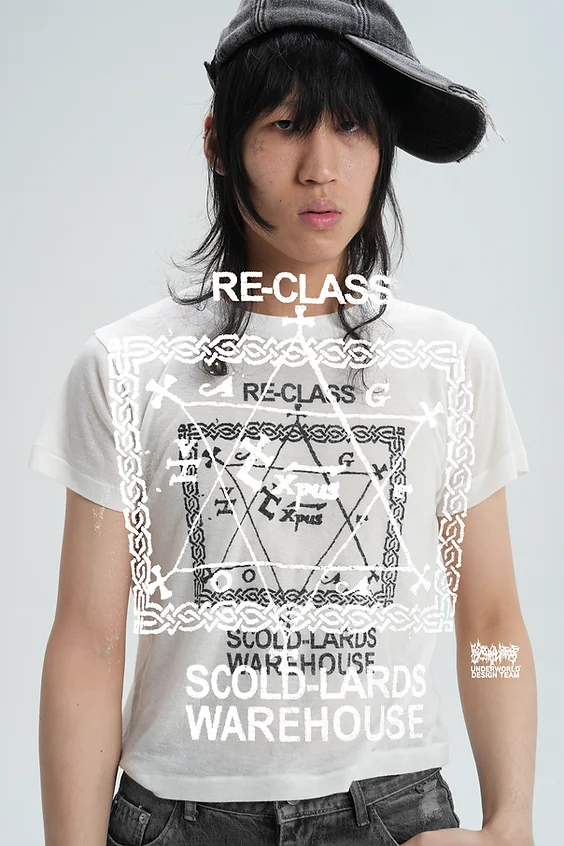 RE-CLASS REVERSE PRINT TEE - Image 5