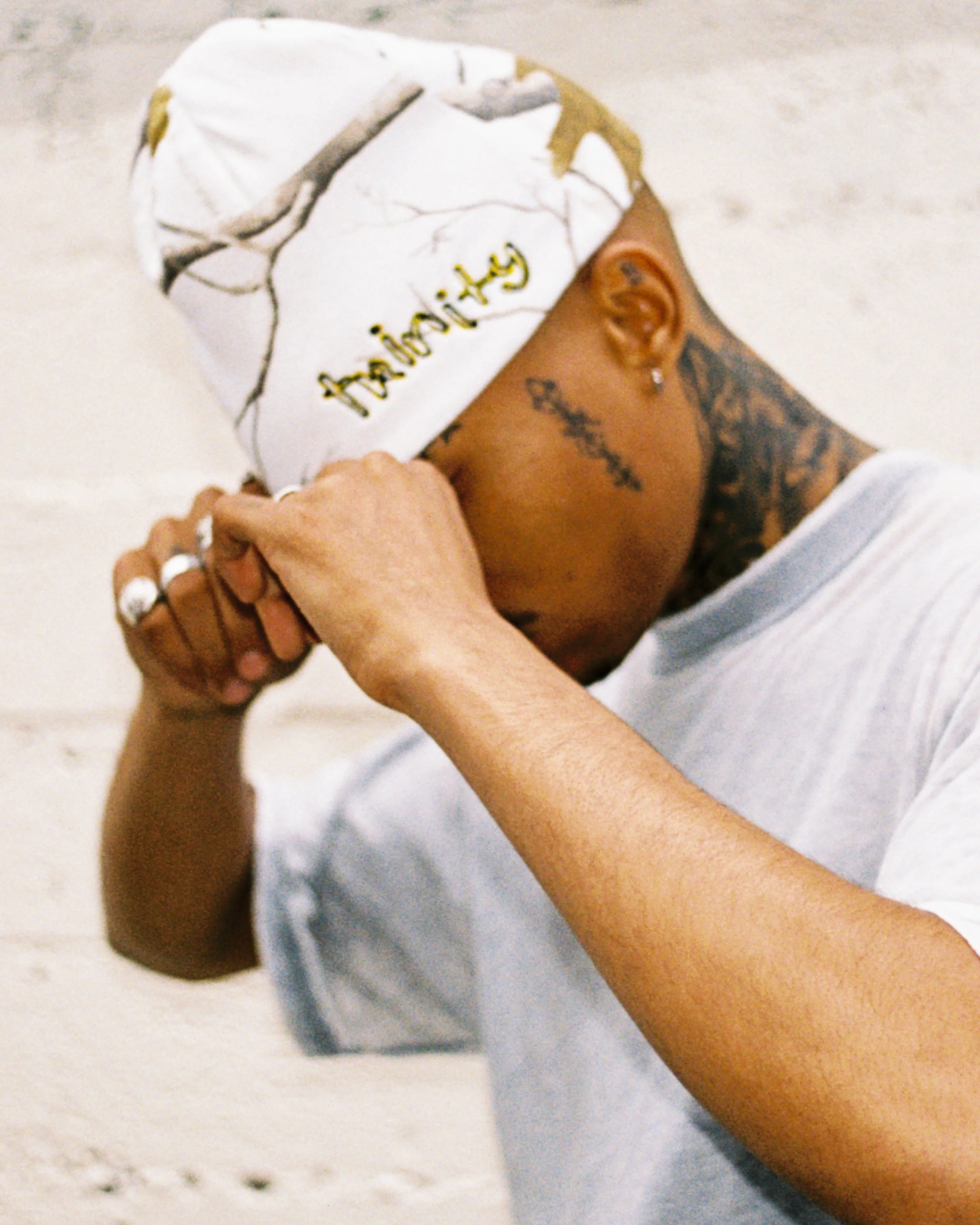 Real Tree Beanie - White - Image 4