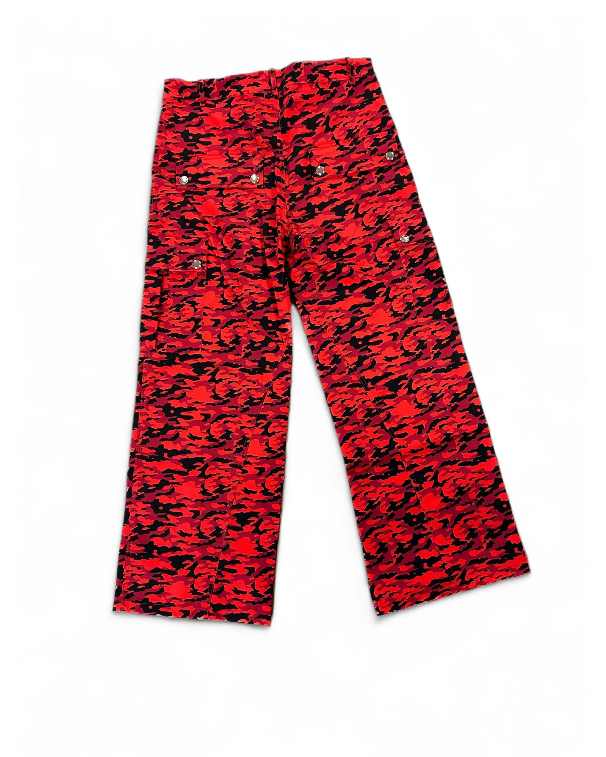RED CAMO PANTS - Image 2