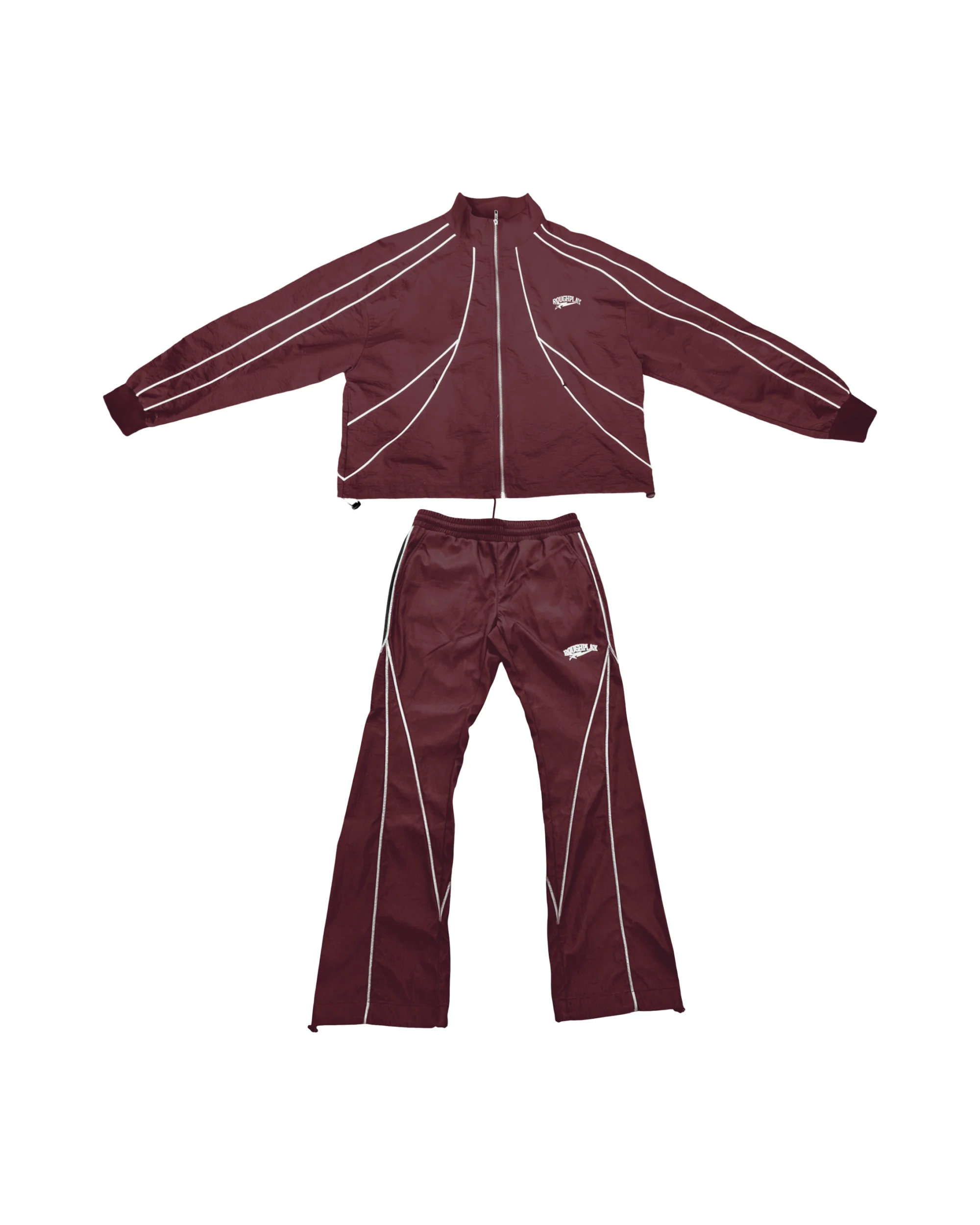 Reflective Tracksuit - Maroon