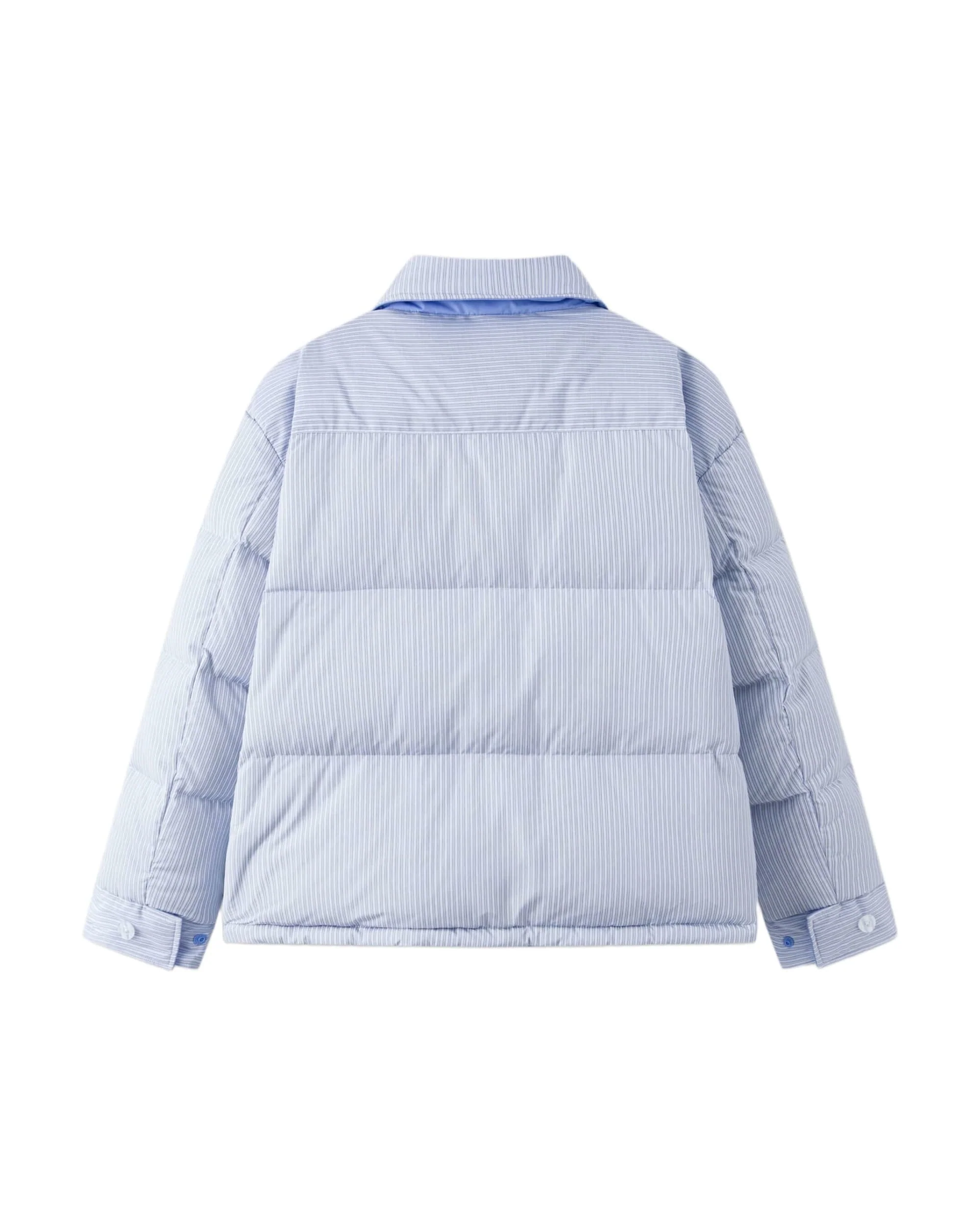 Reversible Shirt Down Puffer - Image 15