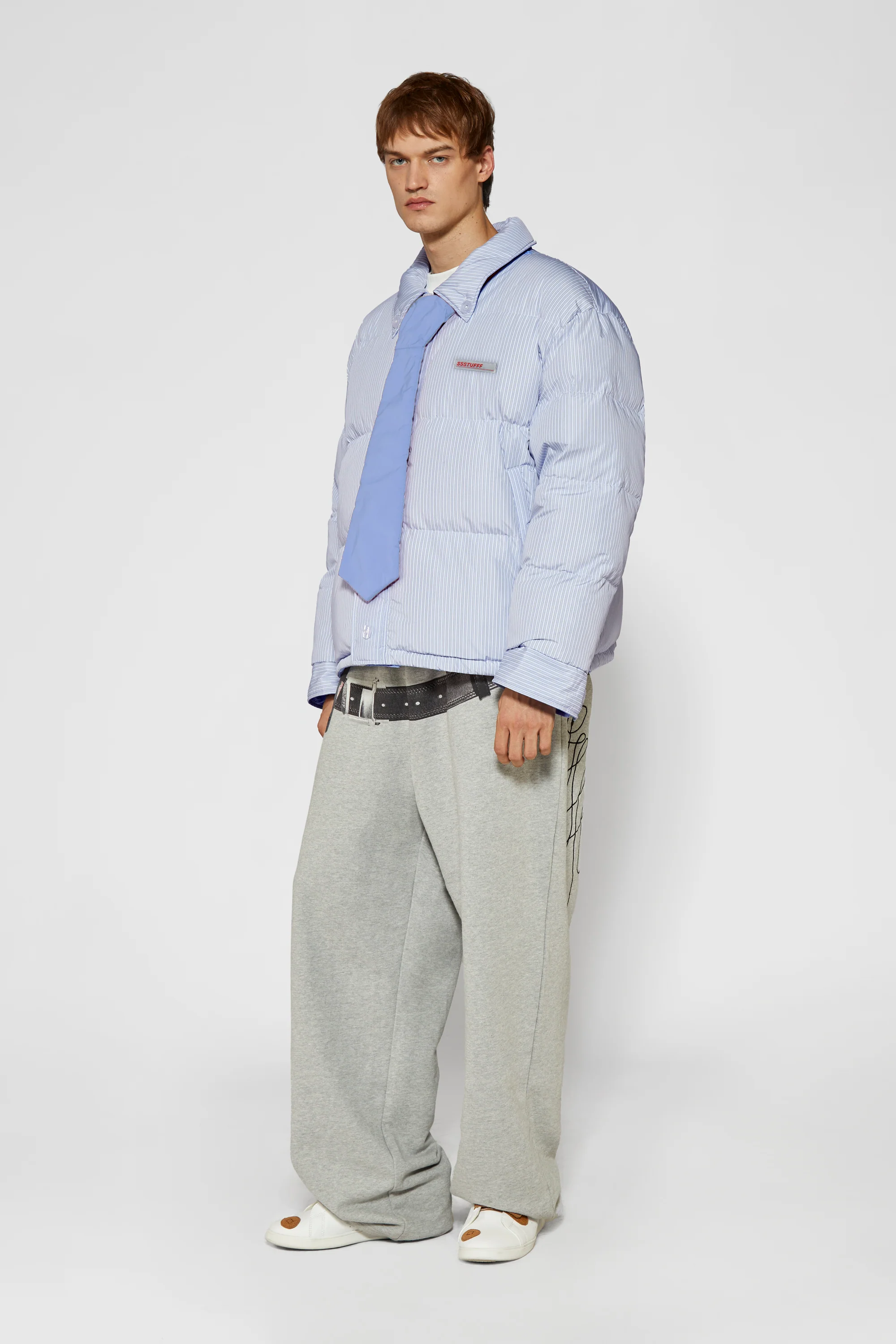 Reversible Shirt Down Puffer - Image 25