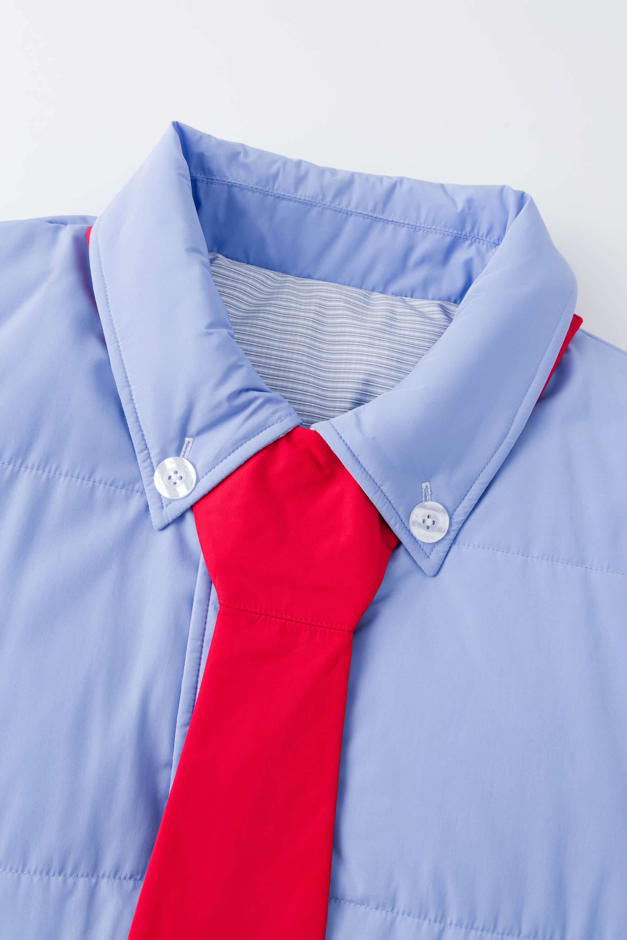 Reversible Shirt Down Puffer - Image 40