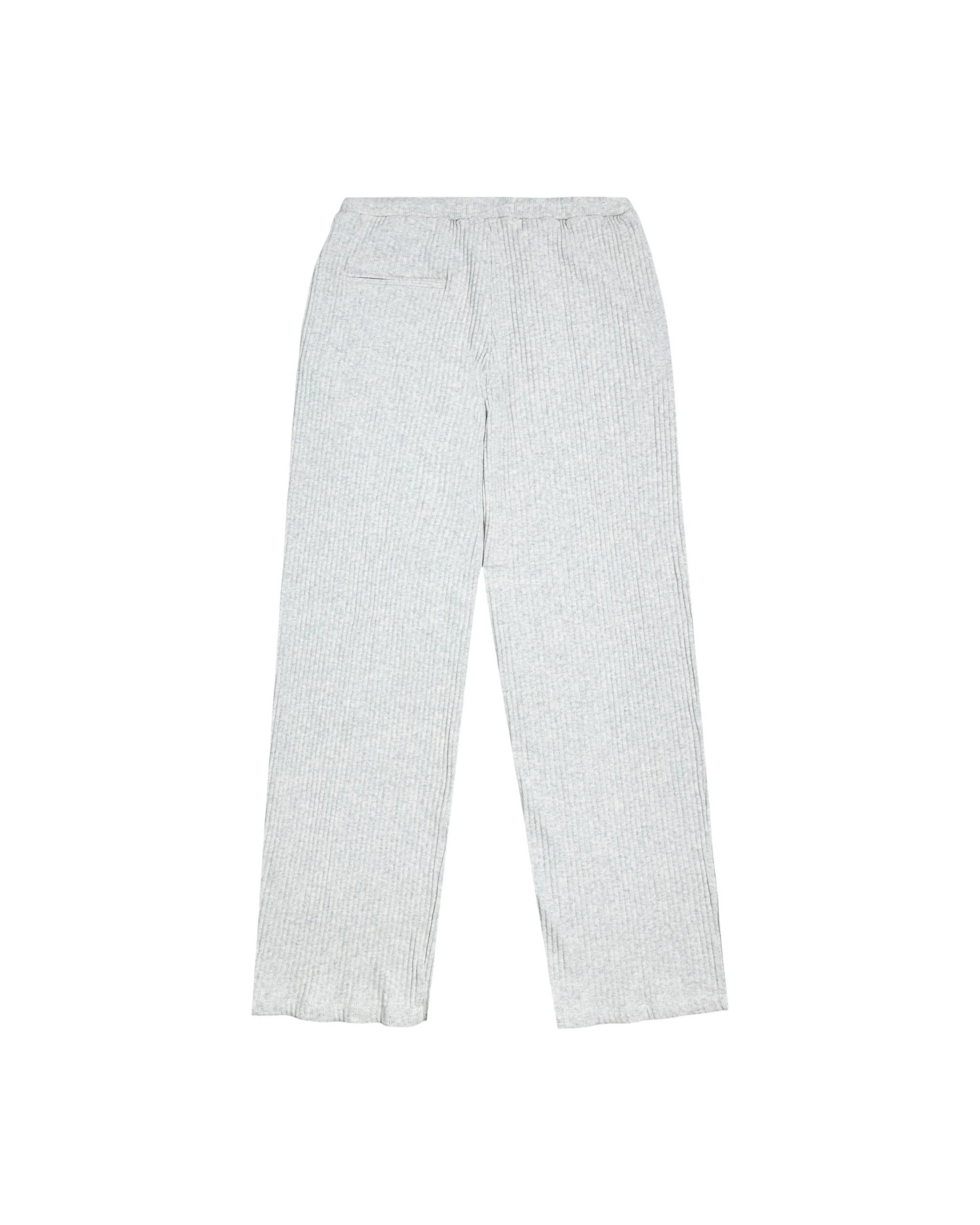 Rib Knit Pant Grey Marle - Image 2