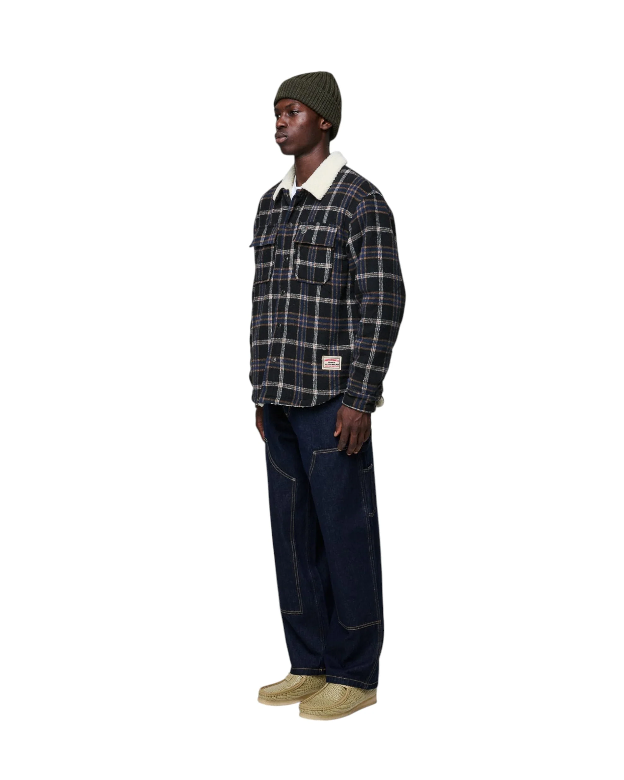 RICHMOND CHECK SHERPA SHIRT JACKET - Image 5