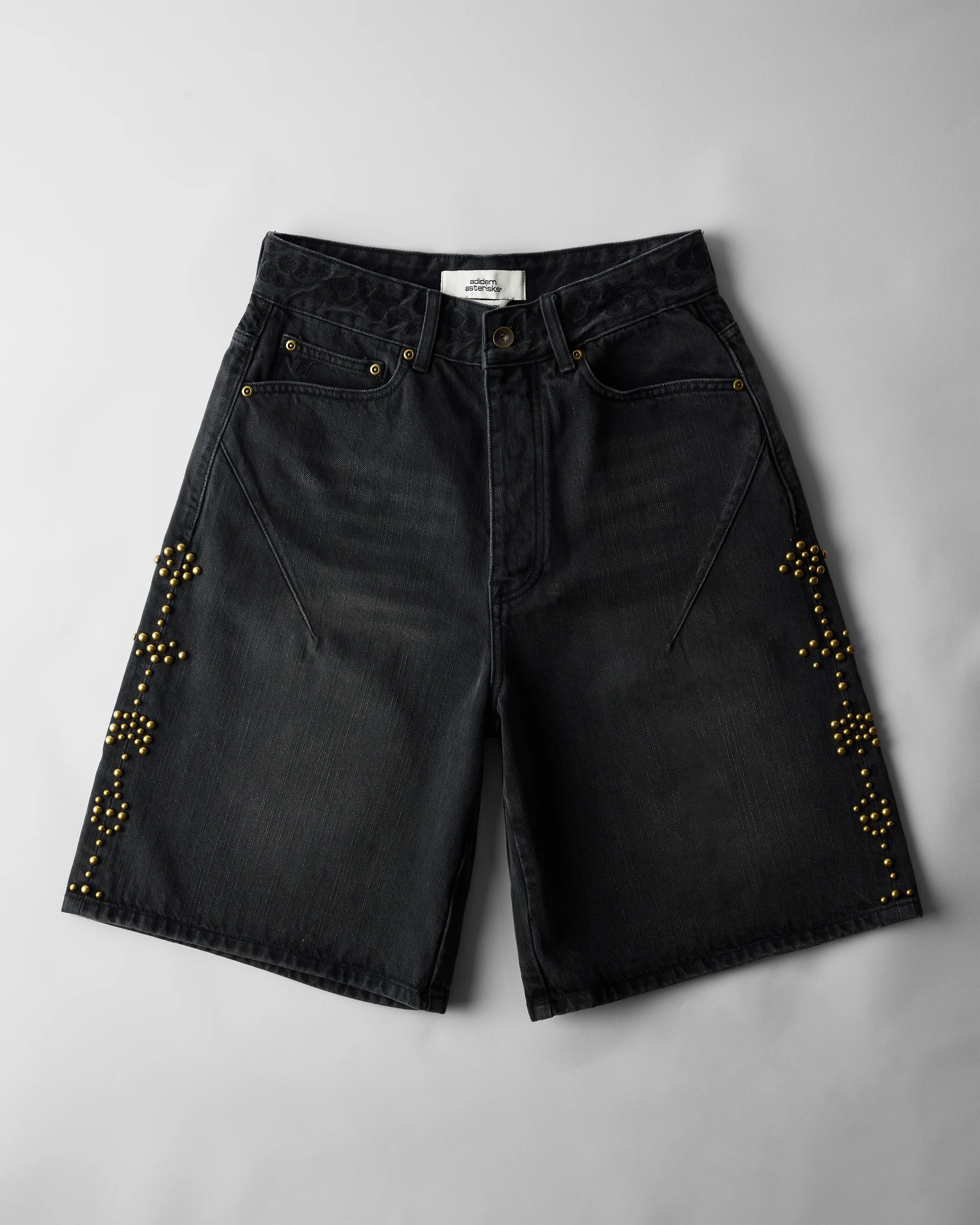 Rivet Chainstitch Selvedge Denim Shorts - Image 7