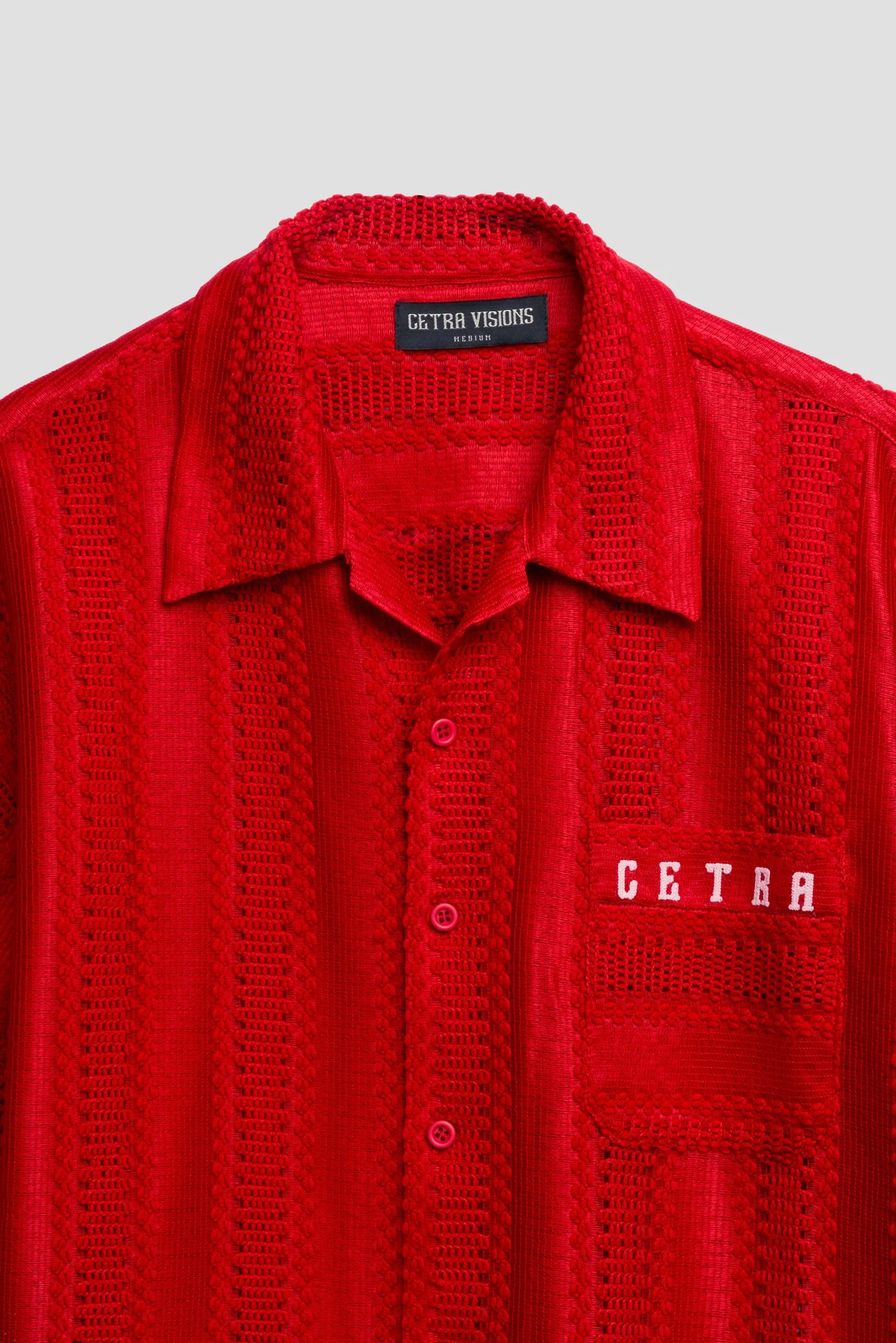 RUBY RED KNIT SHIRT - Image 15