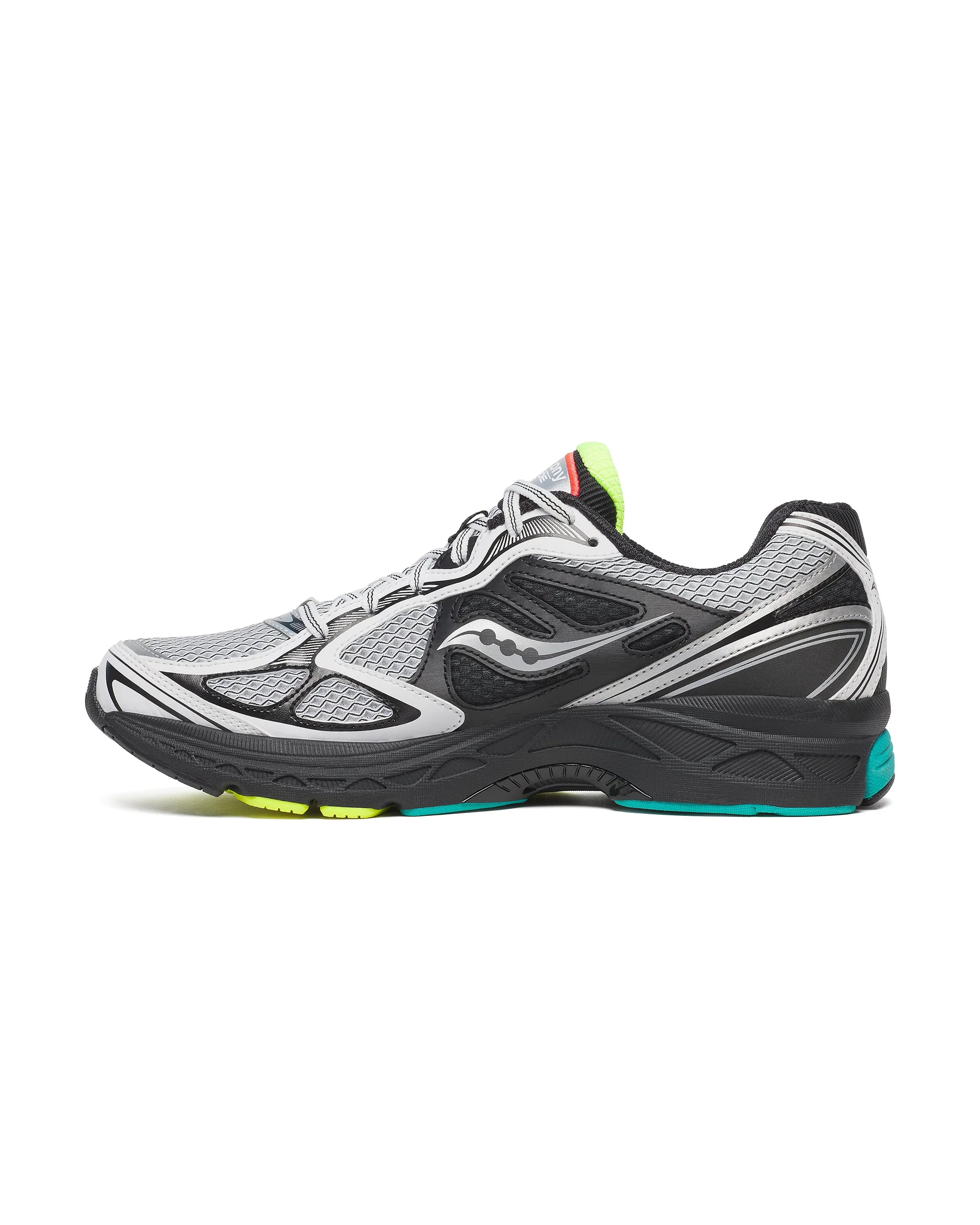 SAUCONY PROGRID GUIDE 7 WHITE/TEAL - Image 2