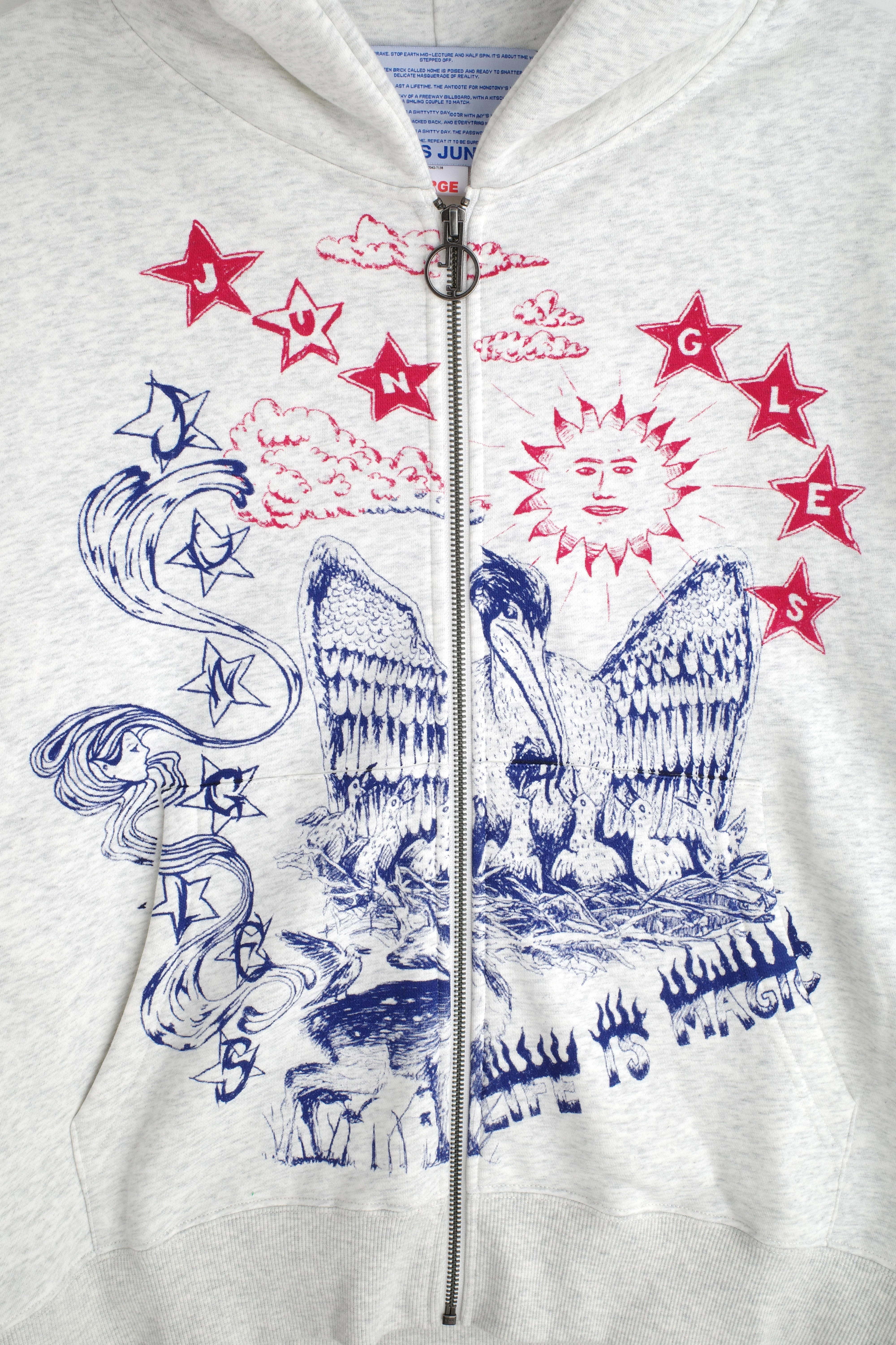 Scribbles Zip Hoodie - Image 17
