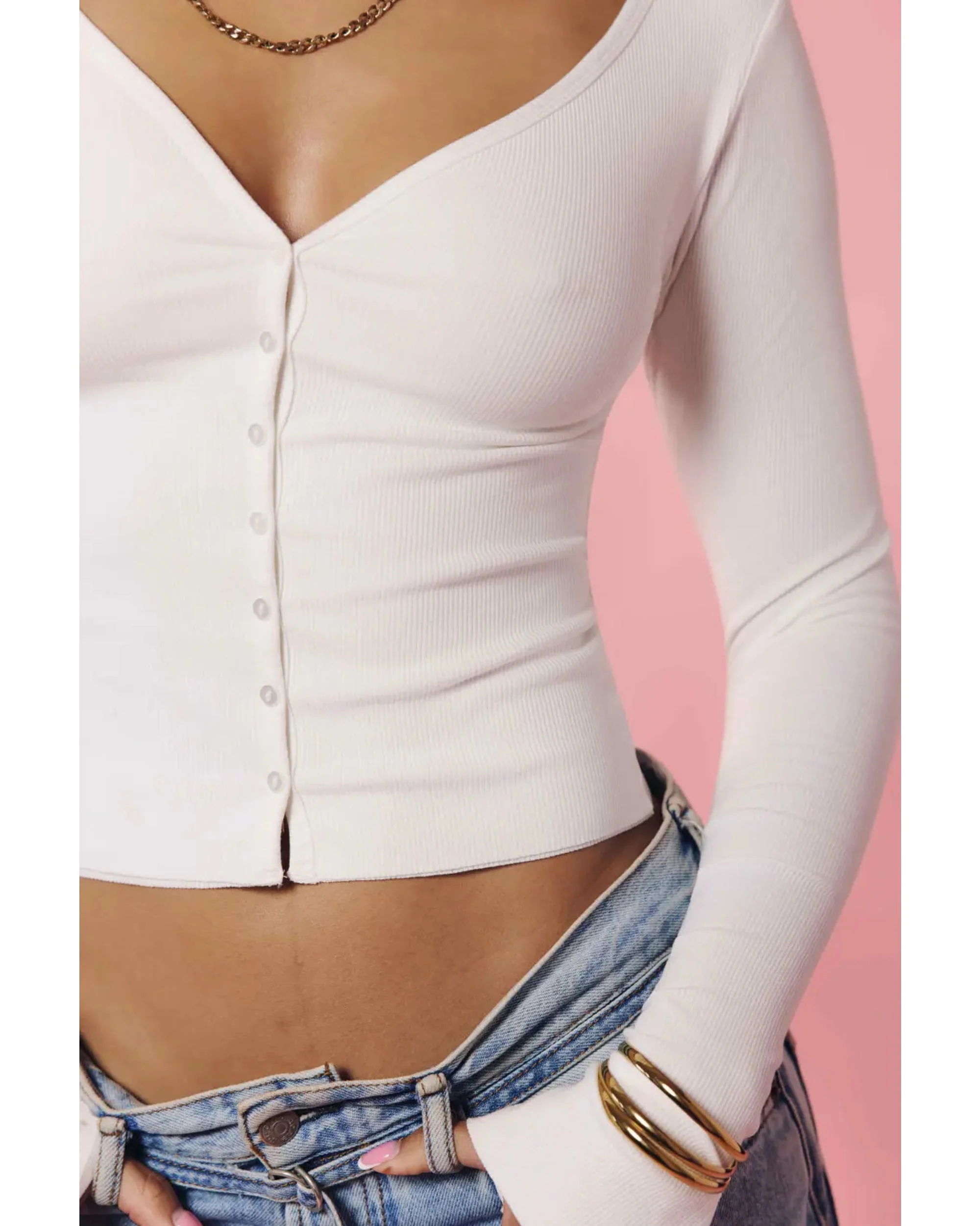 Sculpting Rib Cardi - Image 12