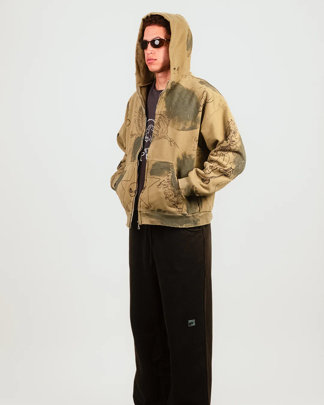 Second Skin Hoodie in Grunge - Image 7