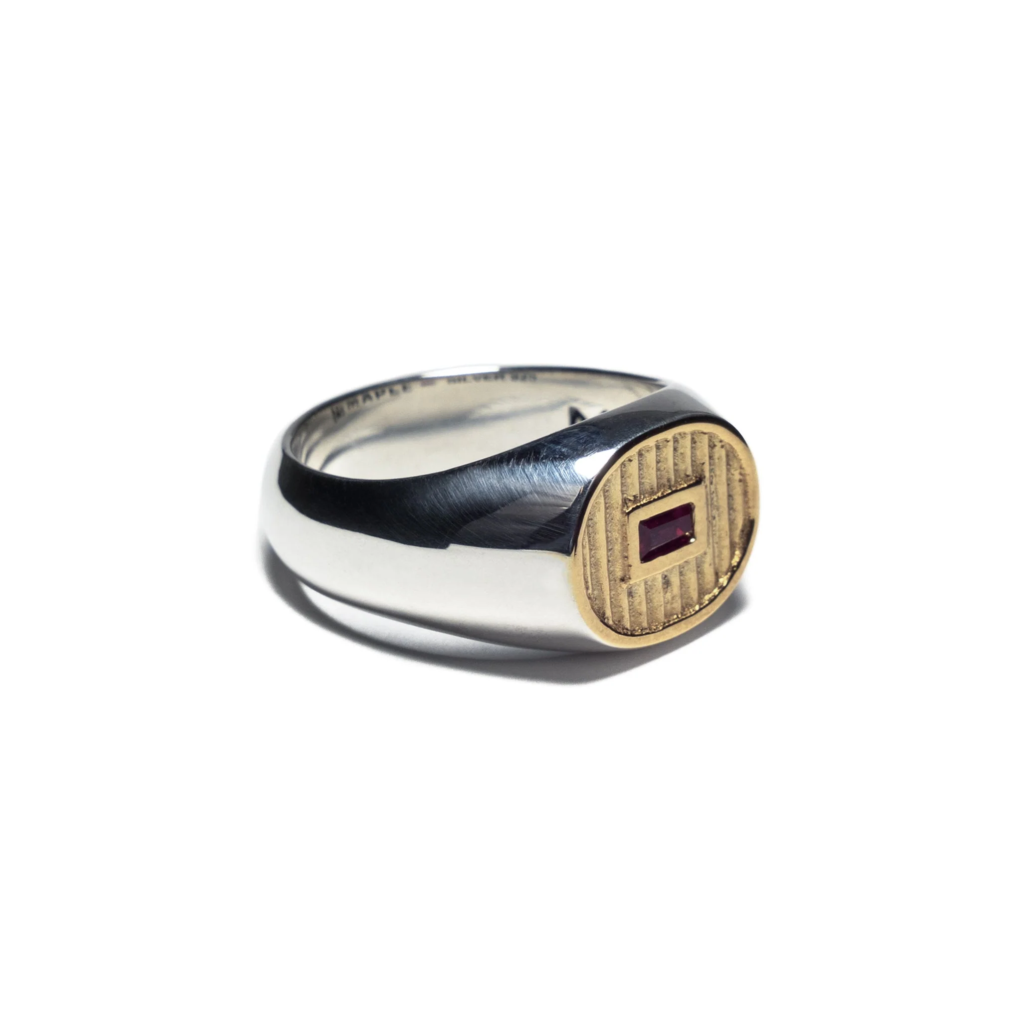 Sherman Signet (Silver/14K/Ruby) - Image 7