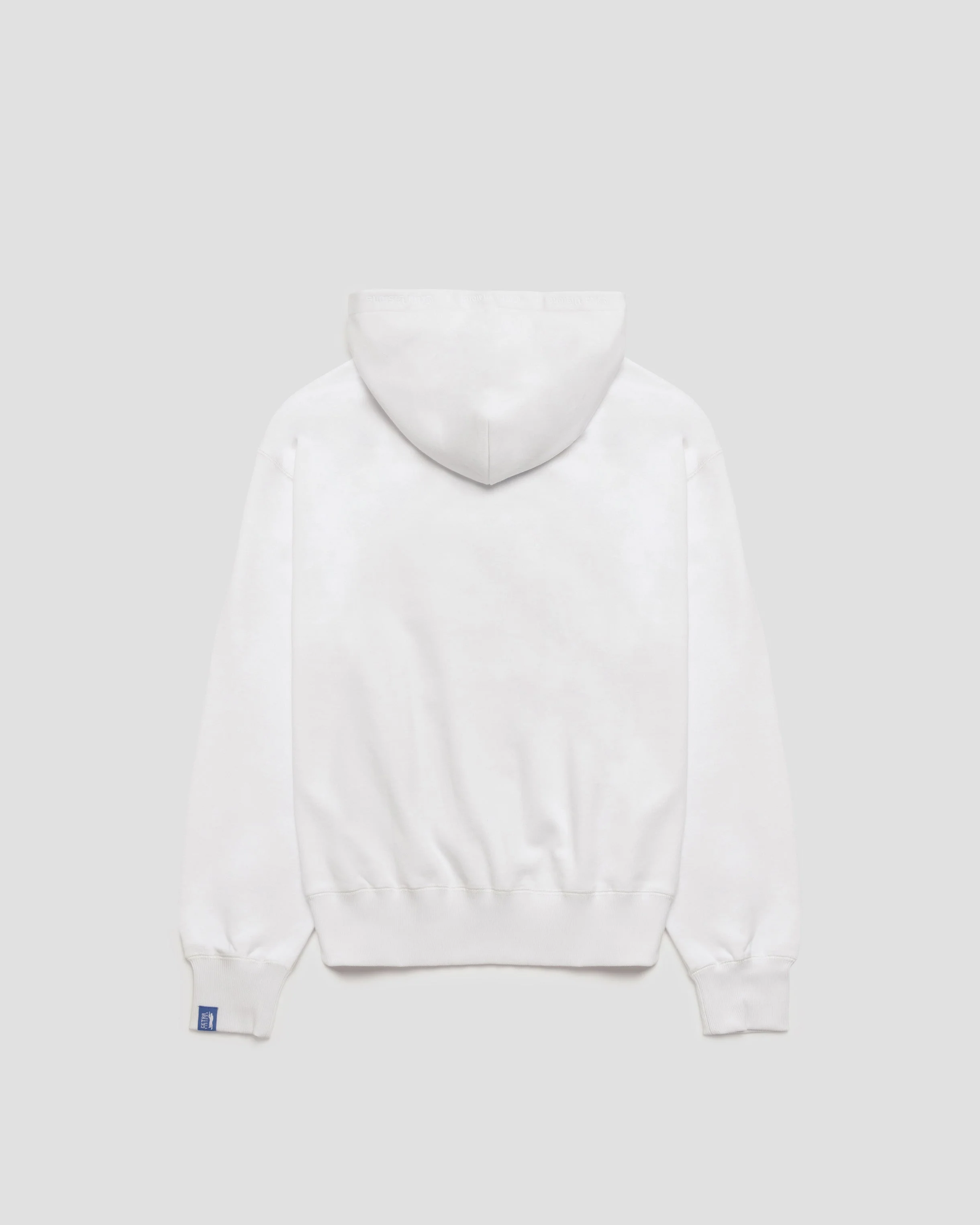 SIGNATURE WHITE & BLACK PUFF HOODIE - Image 12