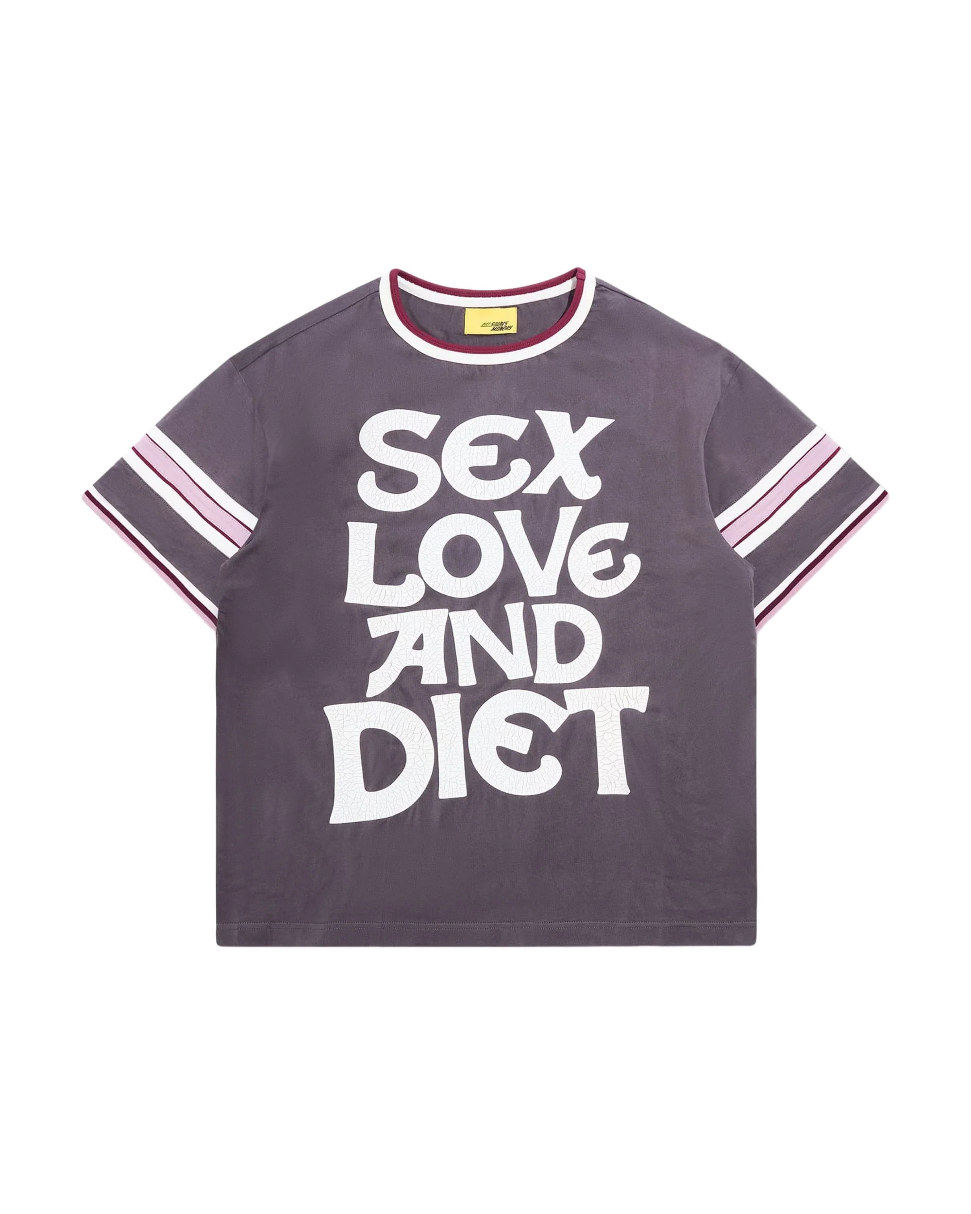 SL&D Athletic Tee - Vintage Black/Dusty Rose