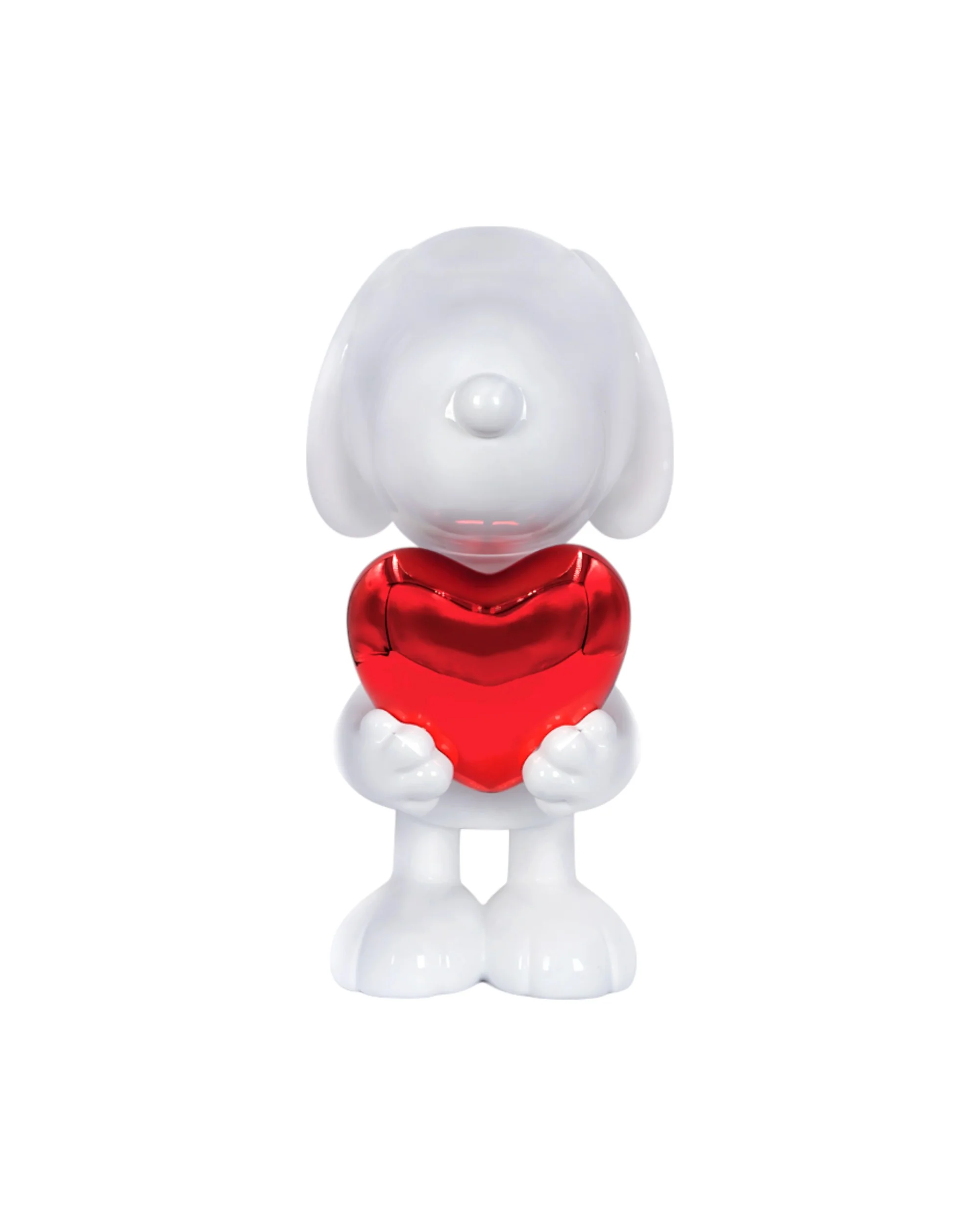 Snoopy Gloss White | Heart