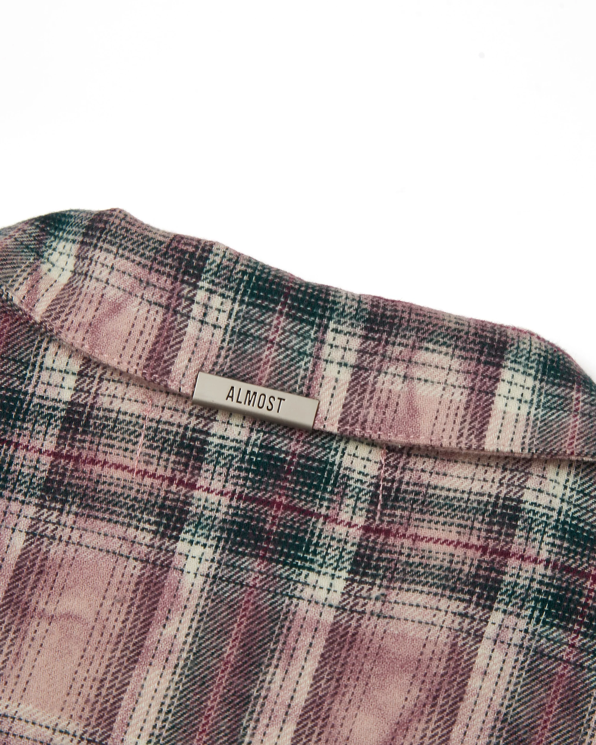 Solomon Rhinestone Flannel (Maroon) - Image 9