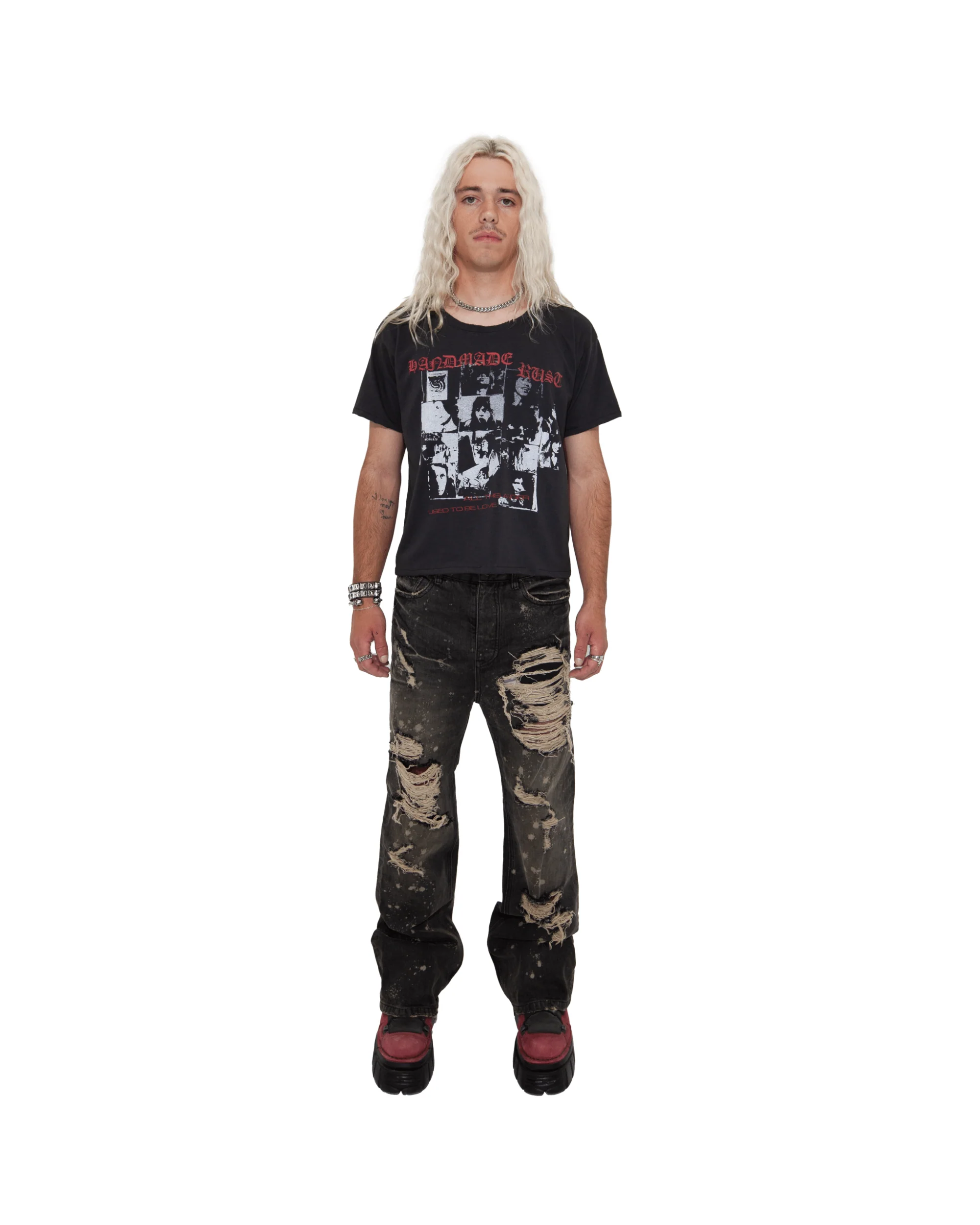 STEREO TEE - Black - Image 2