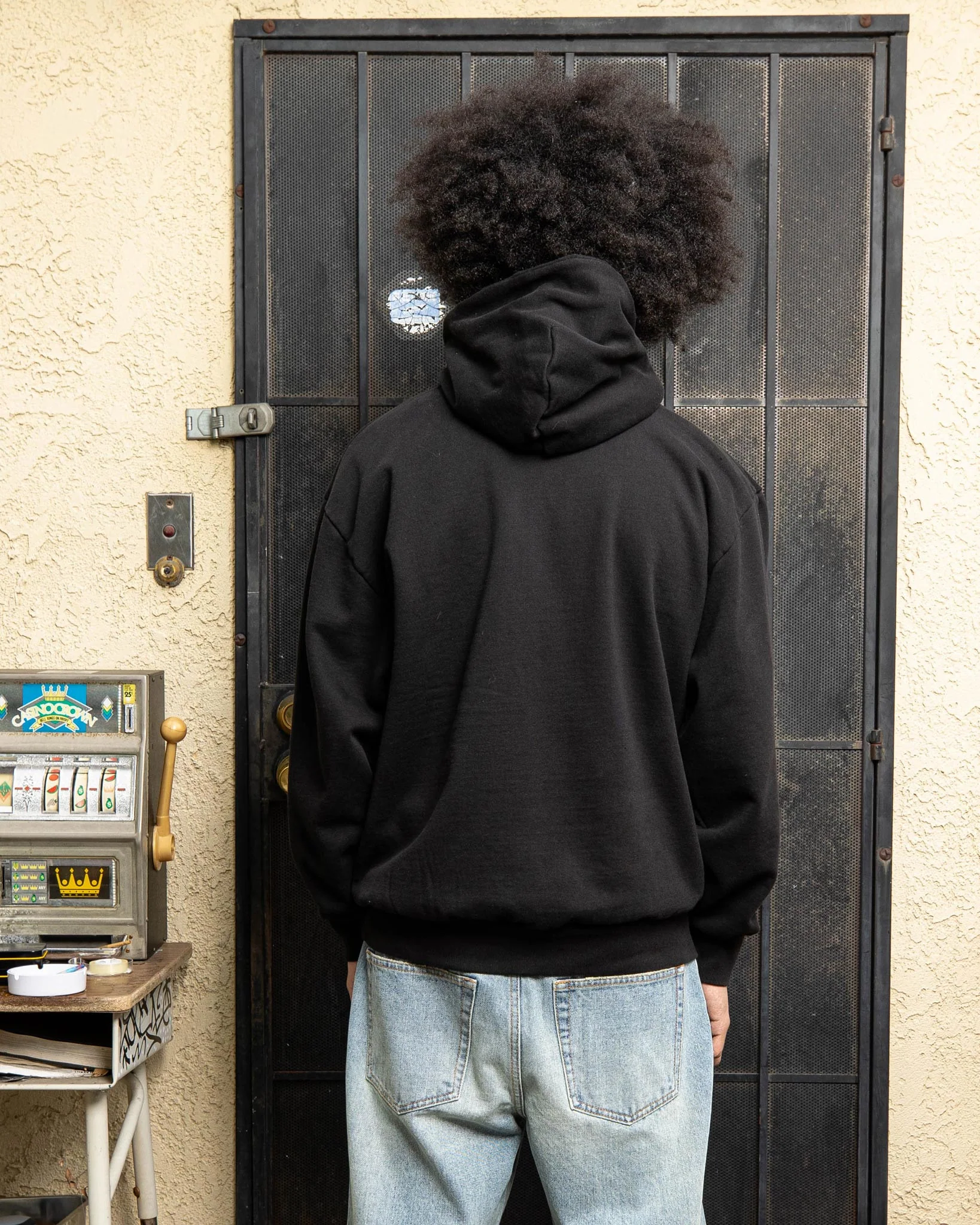 STONED ISLAND HOODIE Black - Image 5