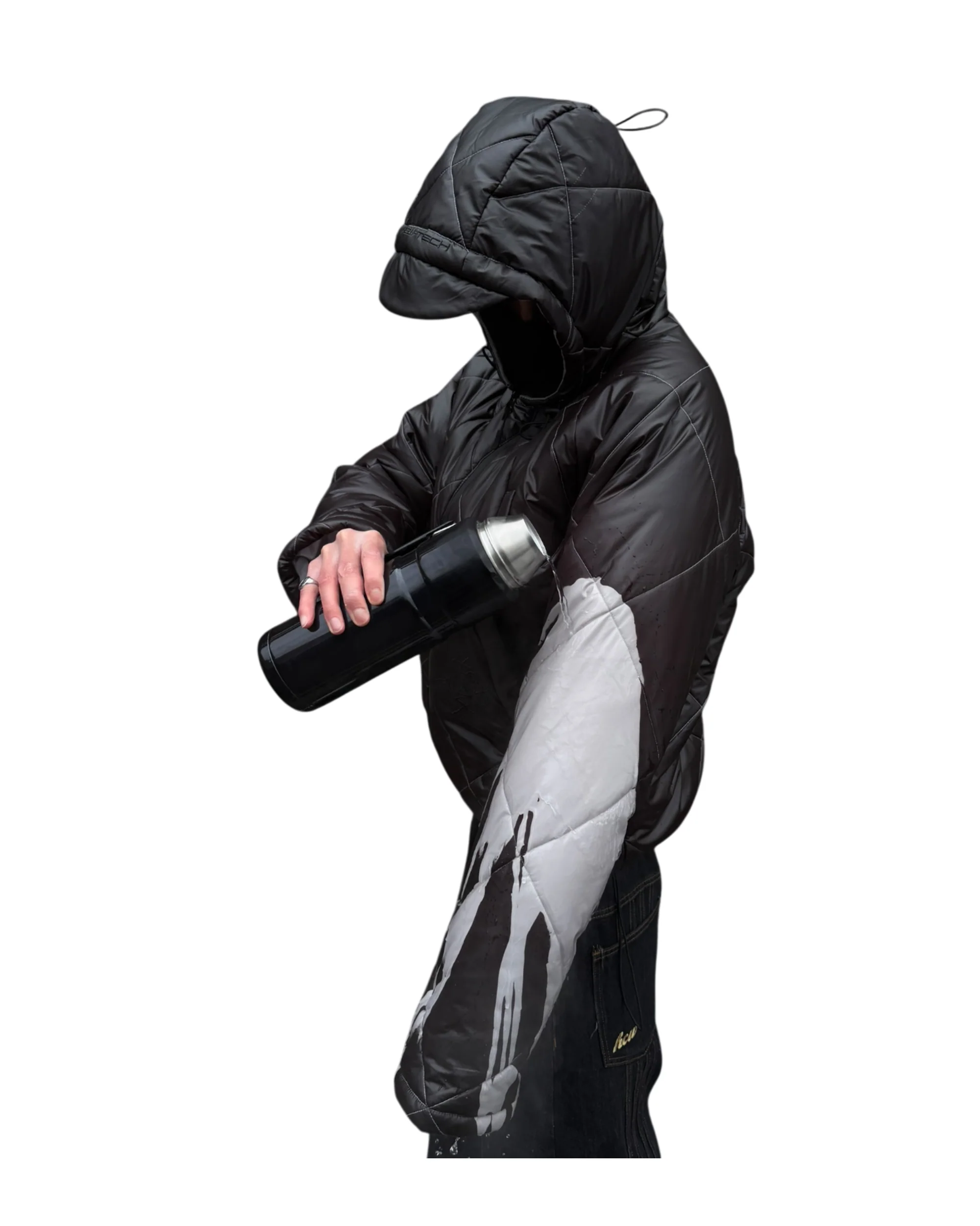 TECH PUFFA (BLACK/WHITE) - Image 9