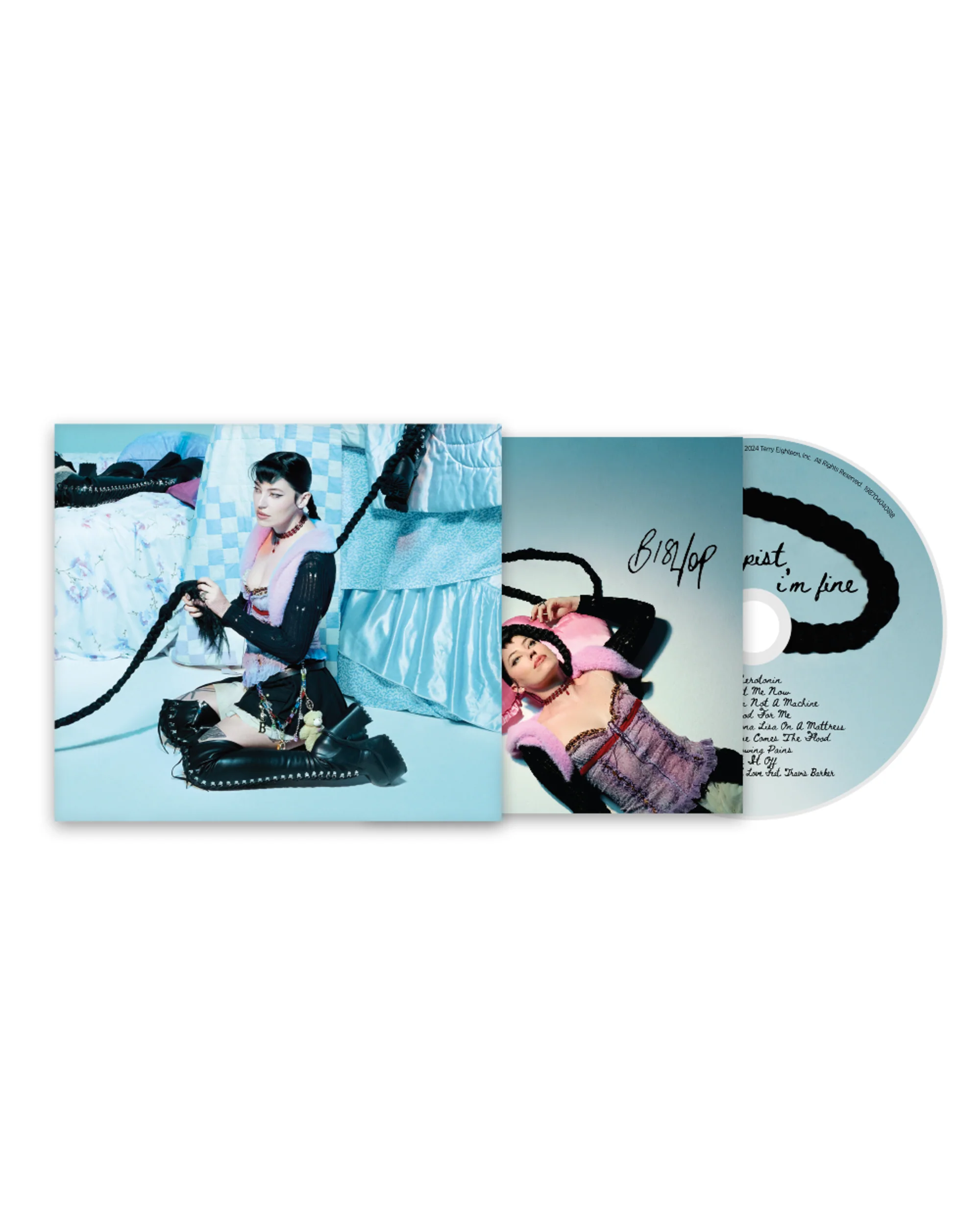 Tell My Therapist Iβm Fine Signed CD (Little Miss Goody Two-Shoes Exclusive Cover Art) β D2C EXCLUSIVE