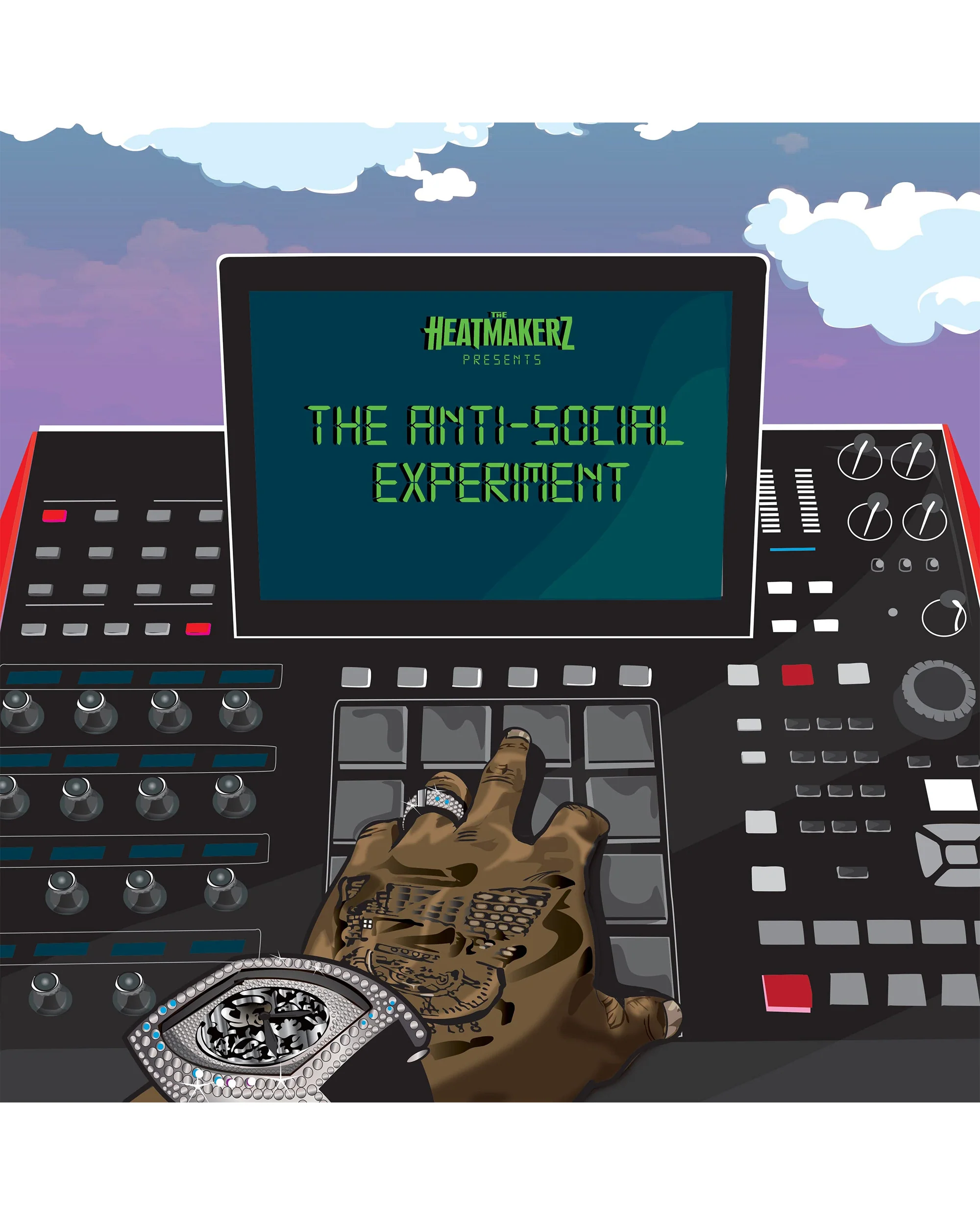 The Heatmakerz - The Anti-Social Experiment (LP) - Image 2