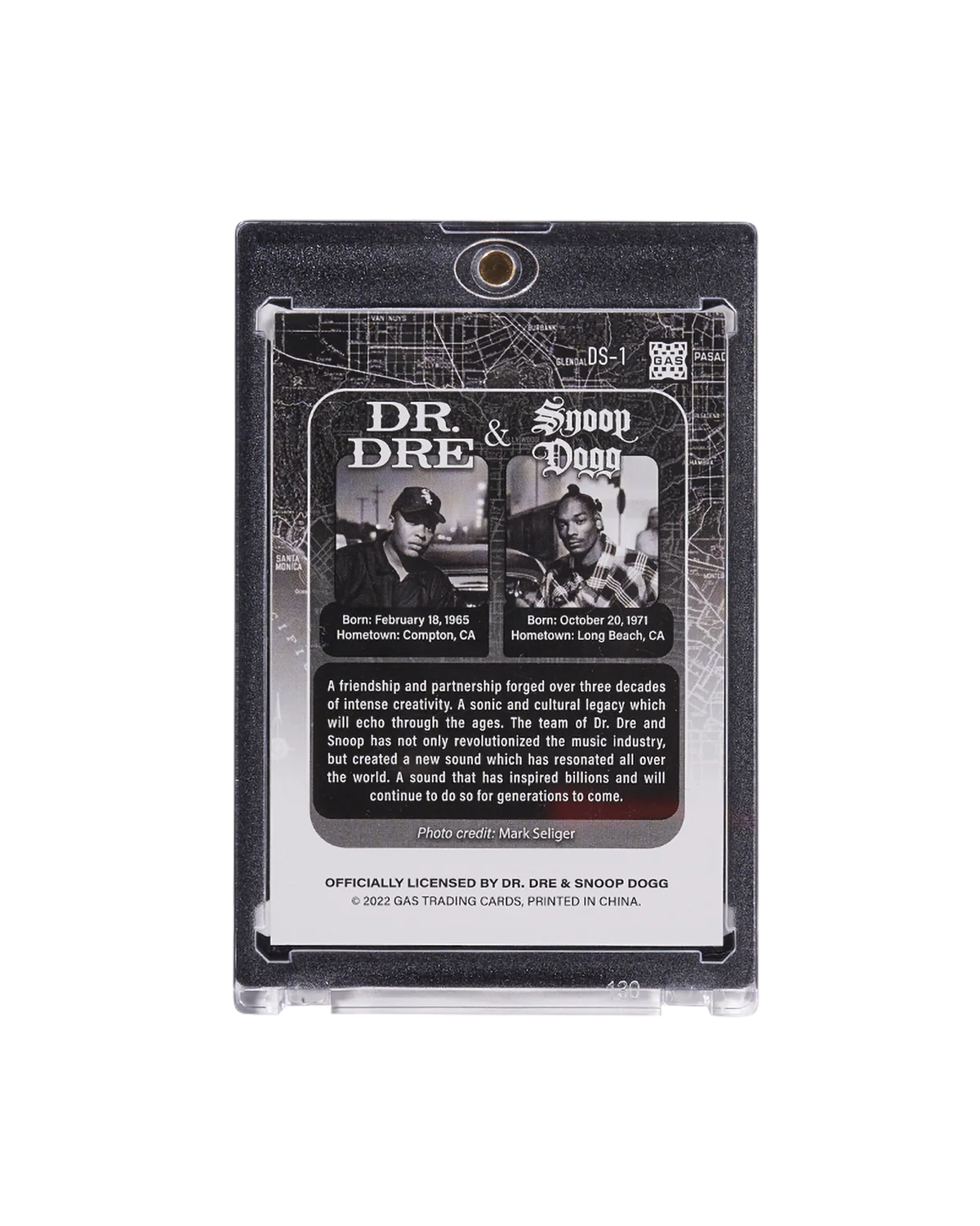 The Official Dr. Dre & Snoop Dogg Deluxe GAS Trading Card Tin Box Set - Image 24