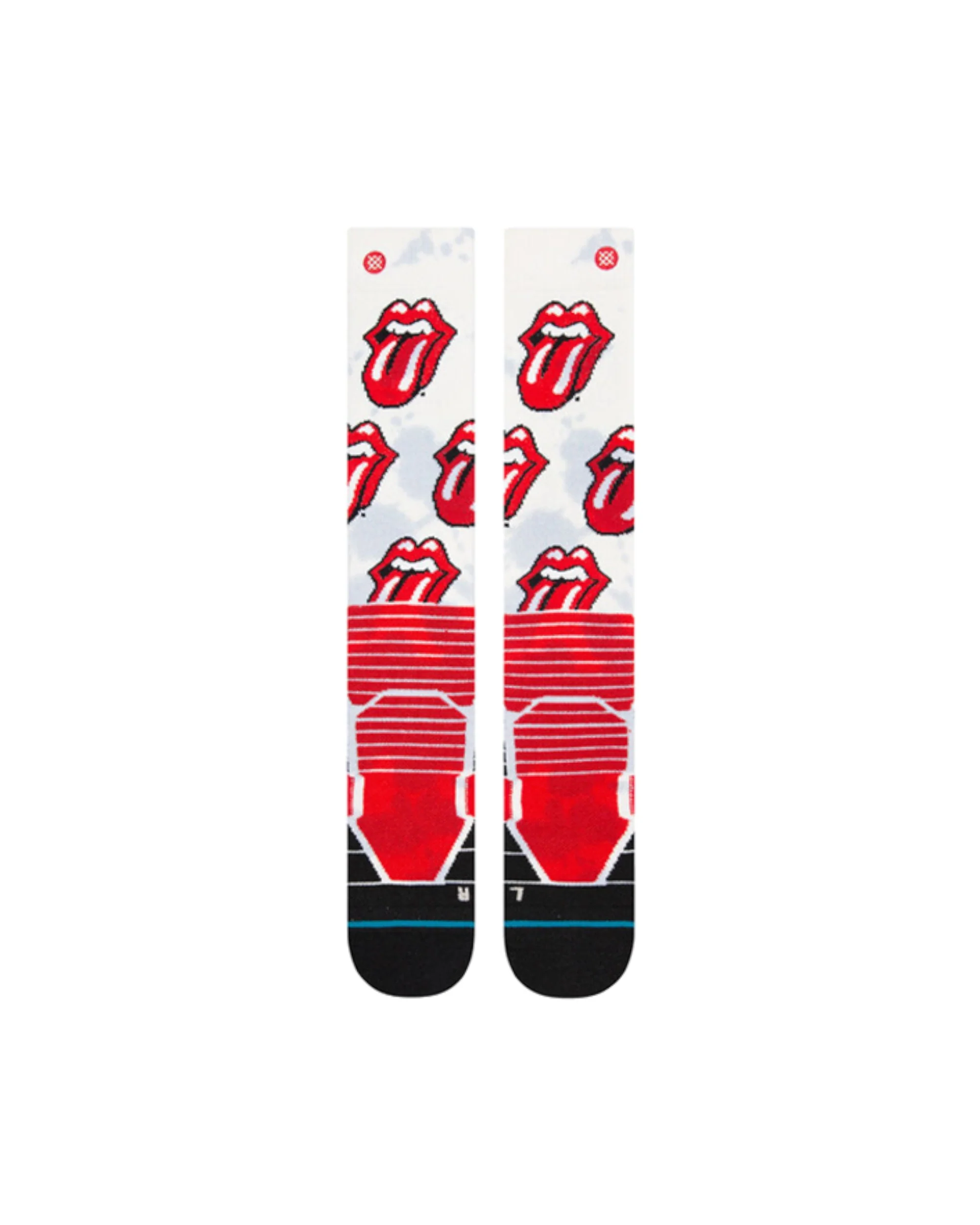 THE ROLLING STONES X STANCE LICKS POLY SNOW OTC SOCKS - Image 2