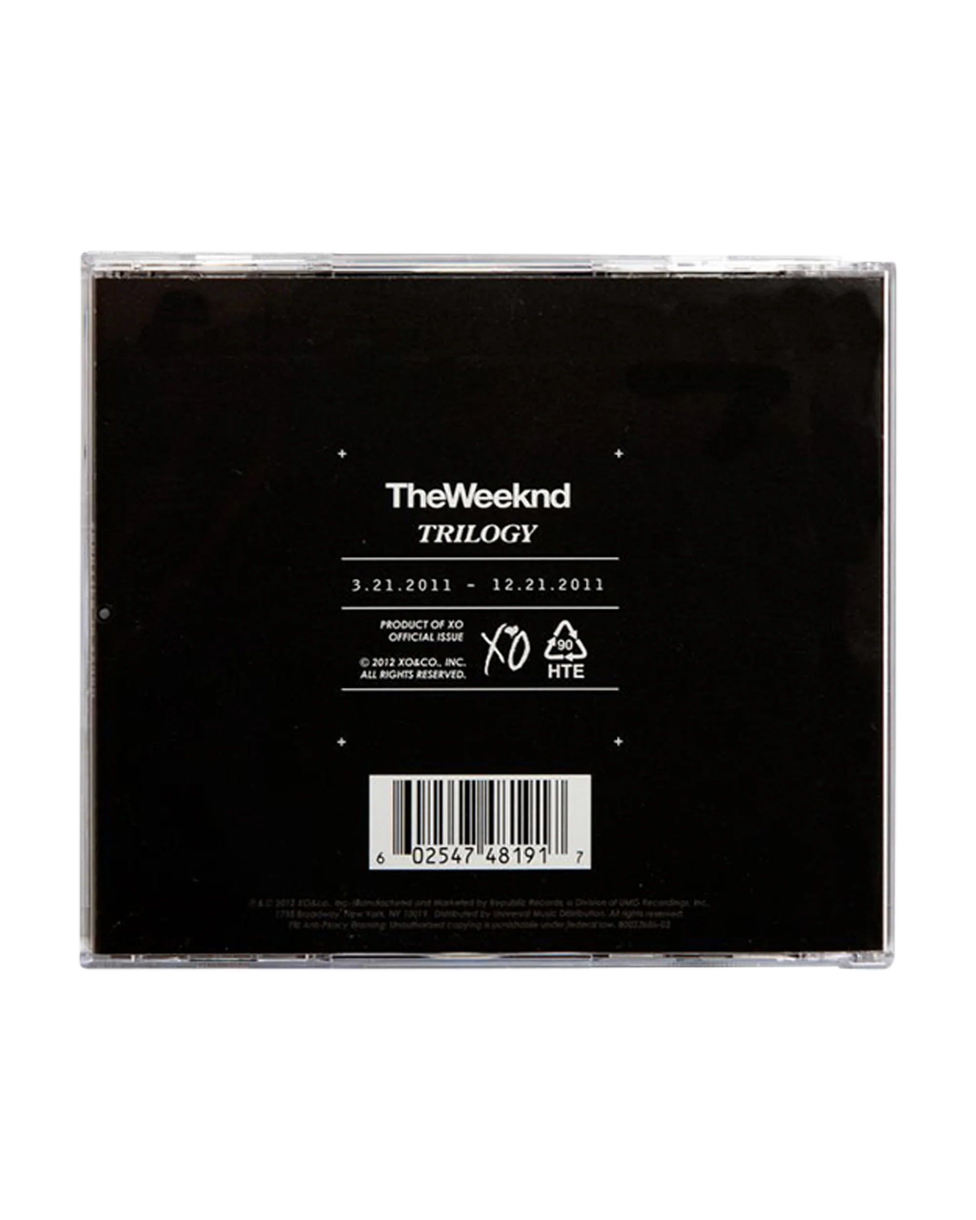 The Weeknd, House Of Balloons CD - Image 3