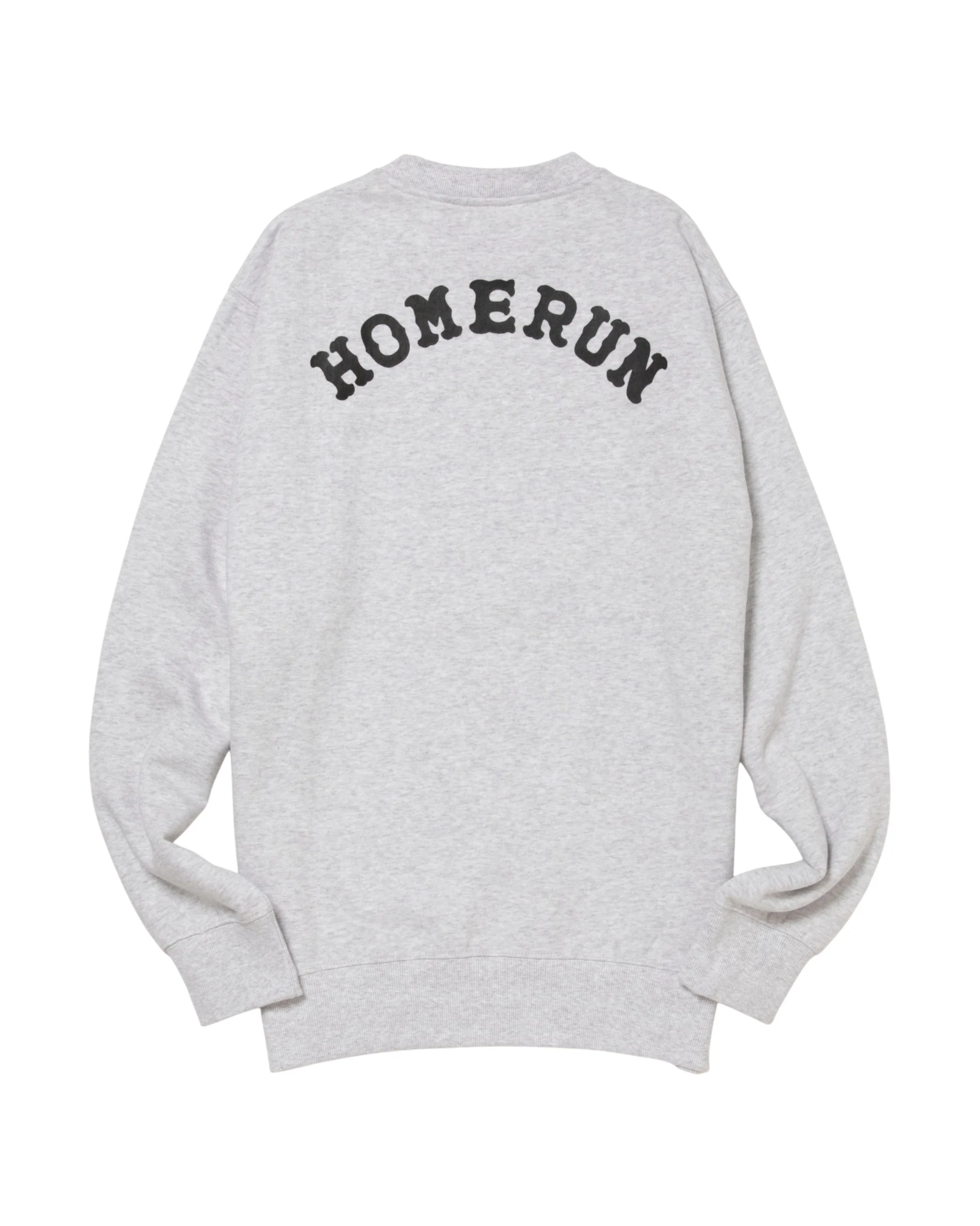 THROW UP MAN FRAME CREWNECK FL - ASH GRAY - Image 2